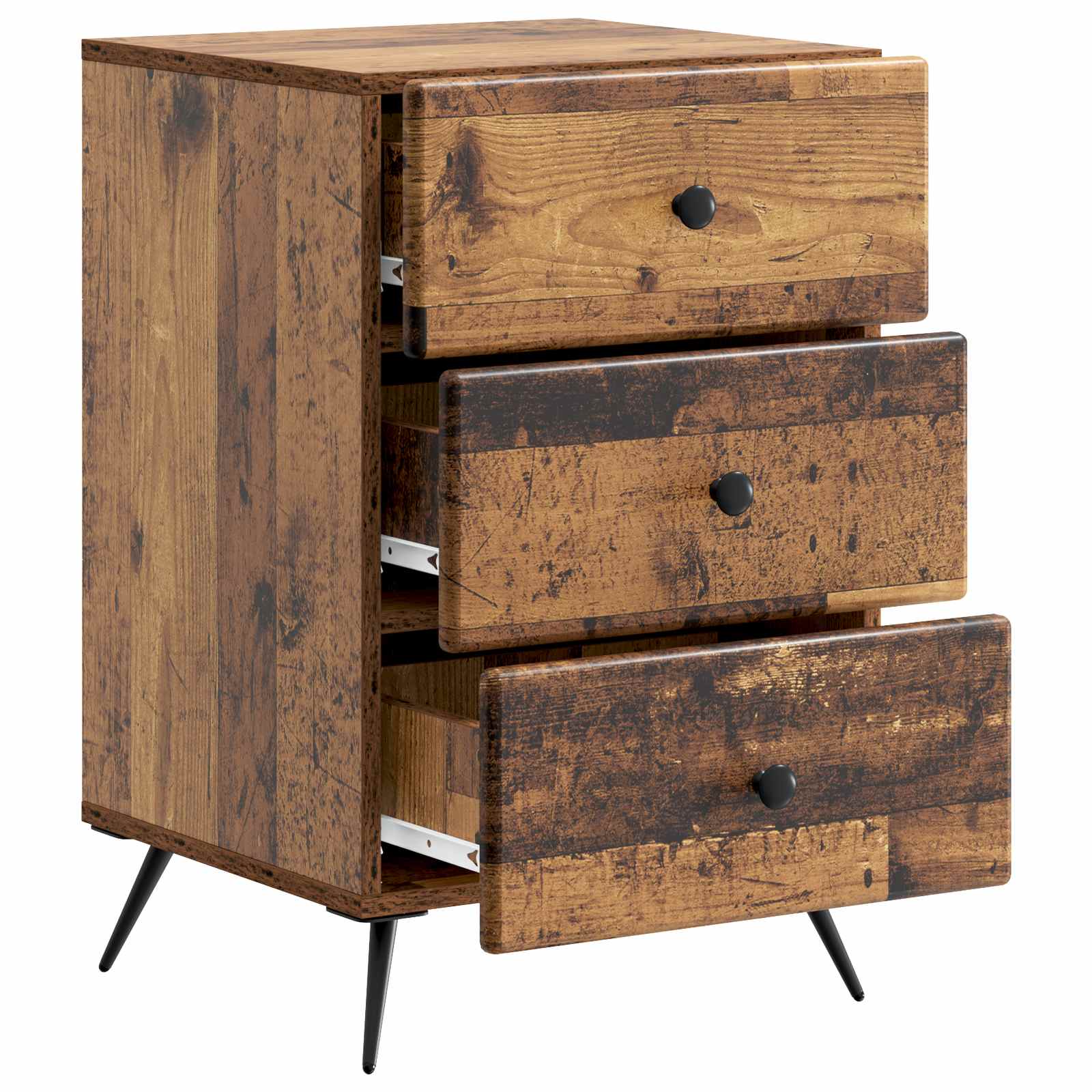 Noćni ormar Staro drvo 43 x 41 x 66,5 cm Konstruirano drvo