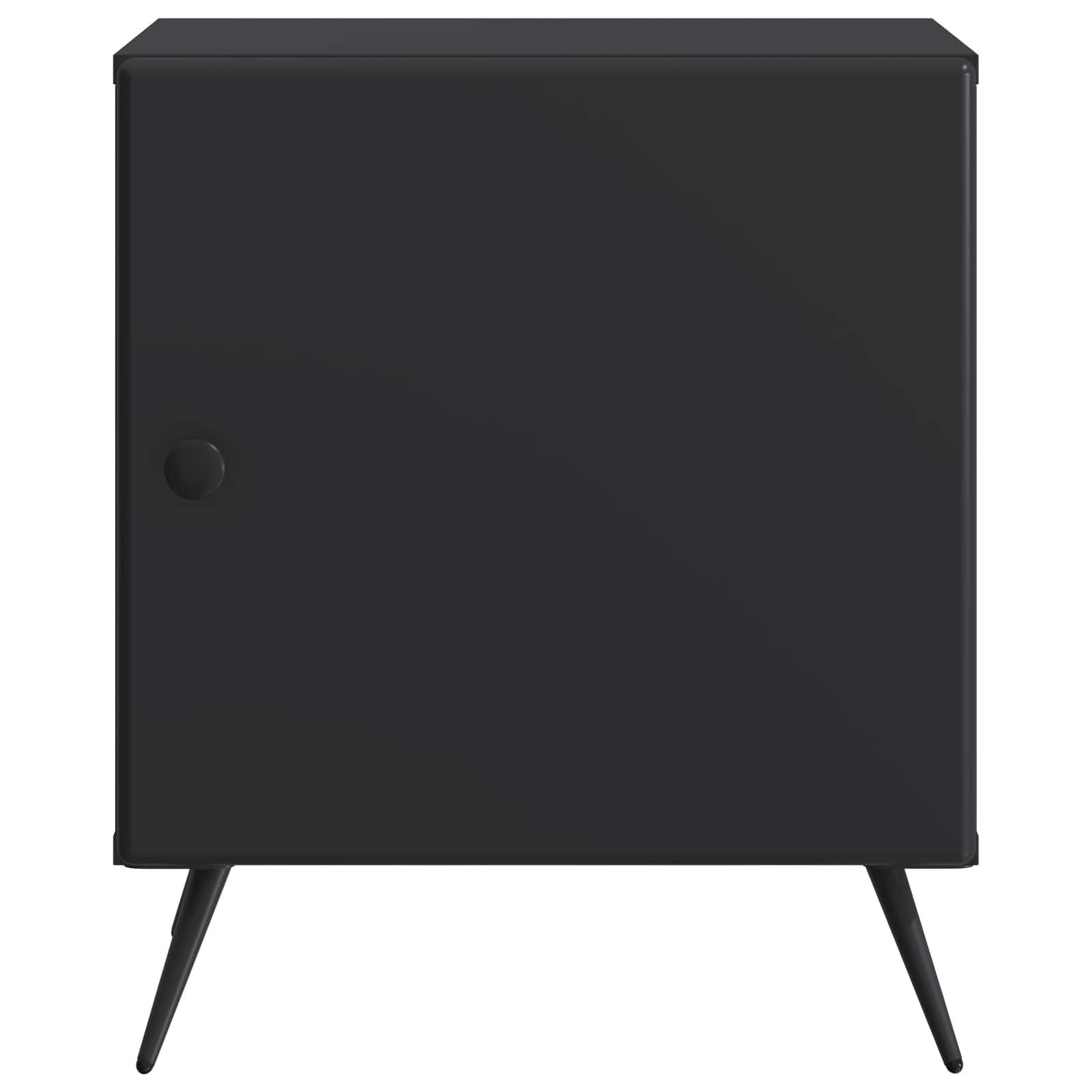 Noćni ormar Crna 43 x 34,5 x 50 cm Konstruirano drvo