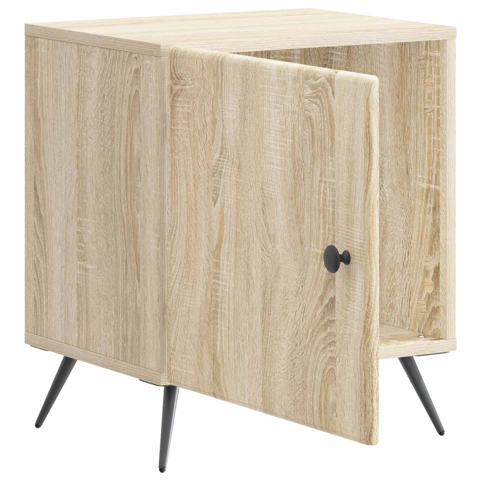 Noćni ormar 2 pcs Hrast sonoma 43 x 34,5 x 50 cm