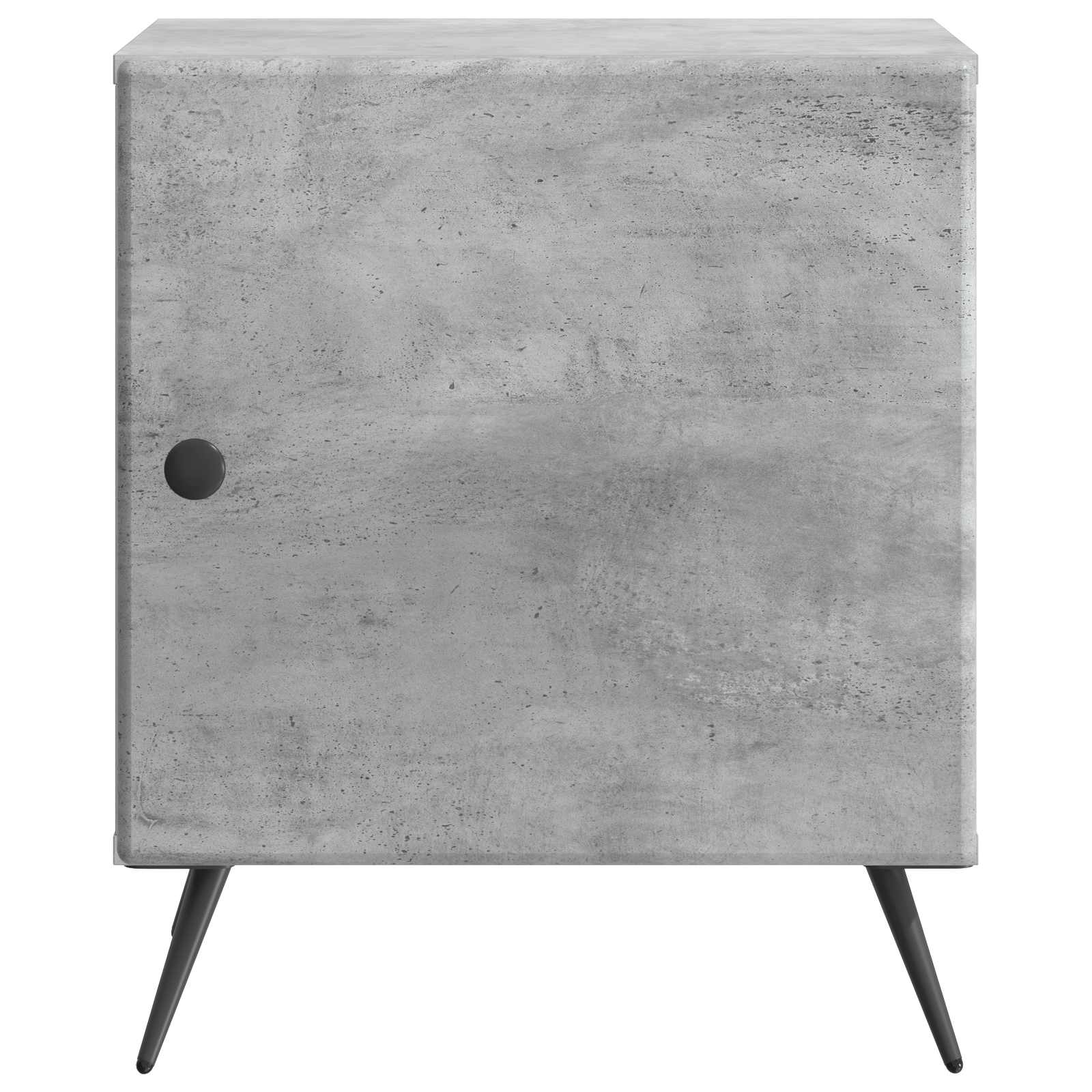 Noćni ormar Betonska siva 43 x 34,5 x 50 cm Konstruirano drvo
