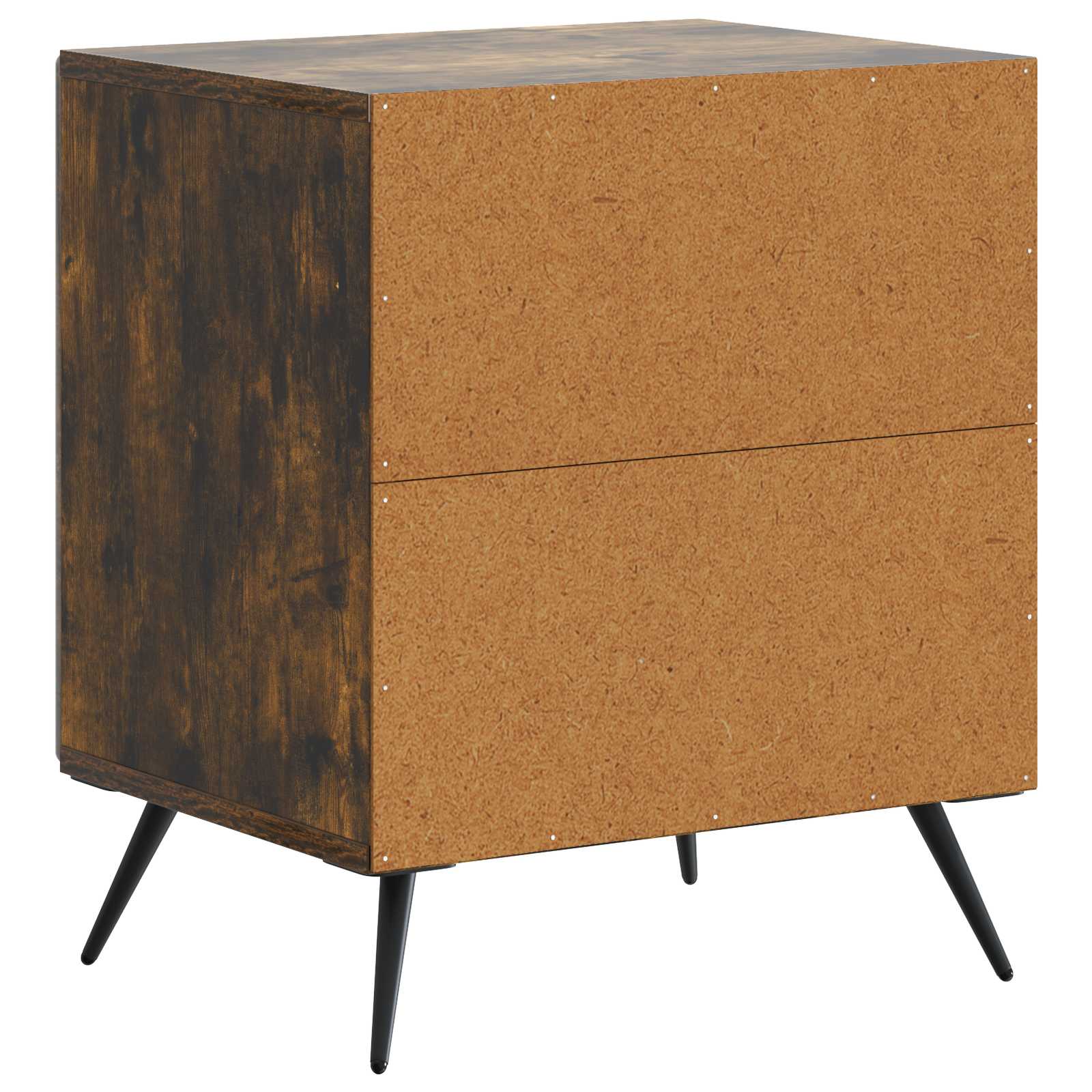 Noćni ormar 2 pcs Dimljeni hrast 43 x 34,5 x 50 cm