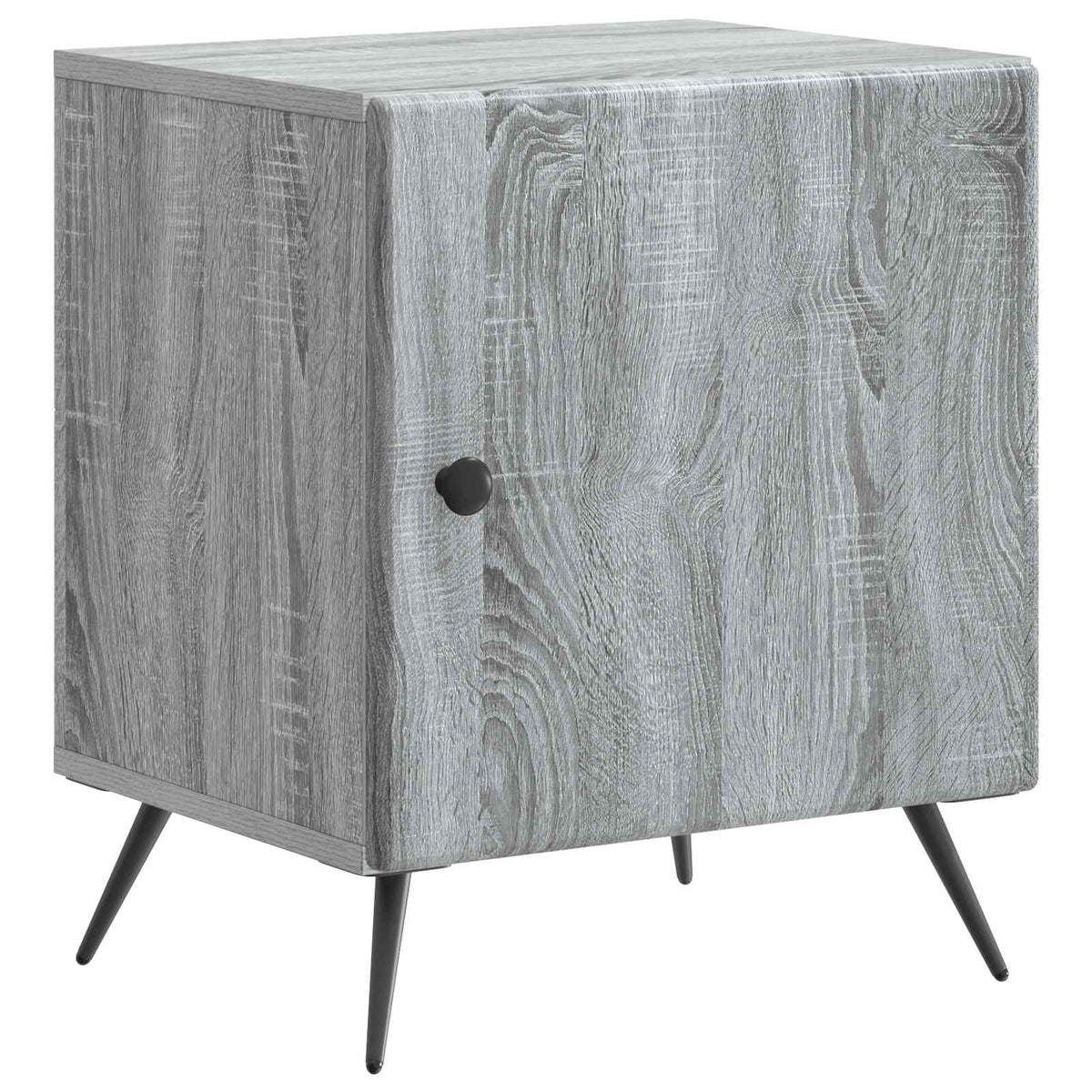 Noćni ormar 2 pcs Siva sonoma 43 x 34,5 x 50 cm
