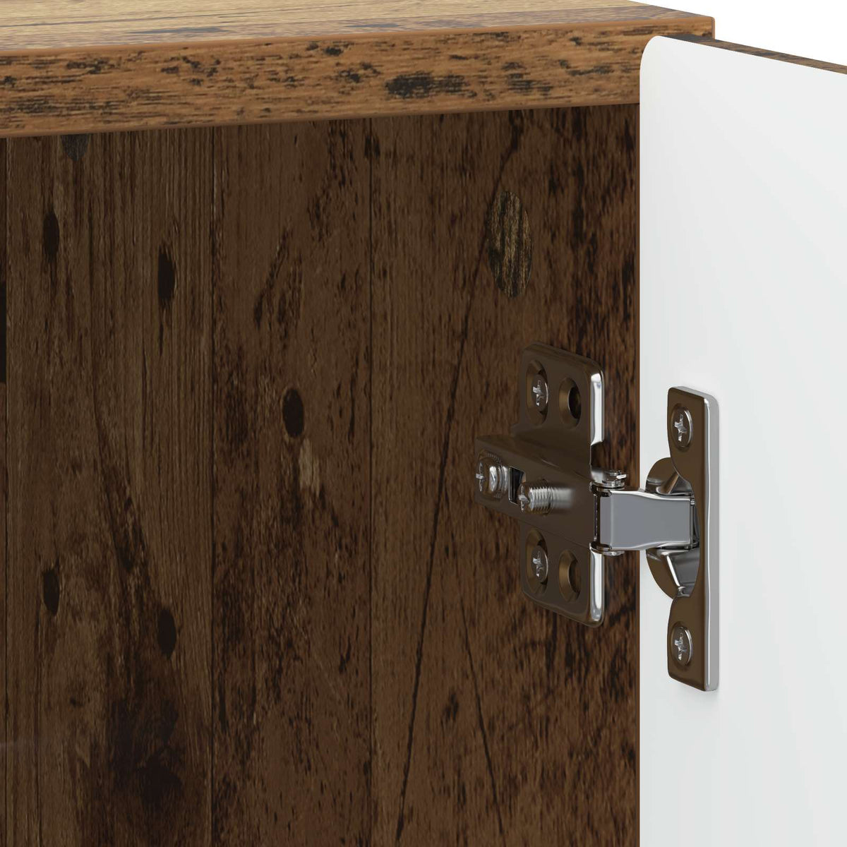 Noćni ormar 2 pcs Staro drvo 43 x 34,5 x 50 cm