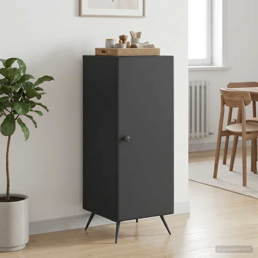 Kreveta Crna 33 x 34,5 x 90 cm Konstruirano drvo