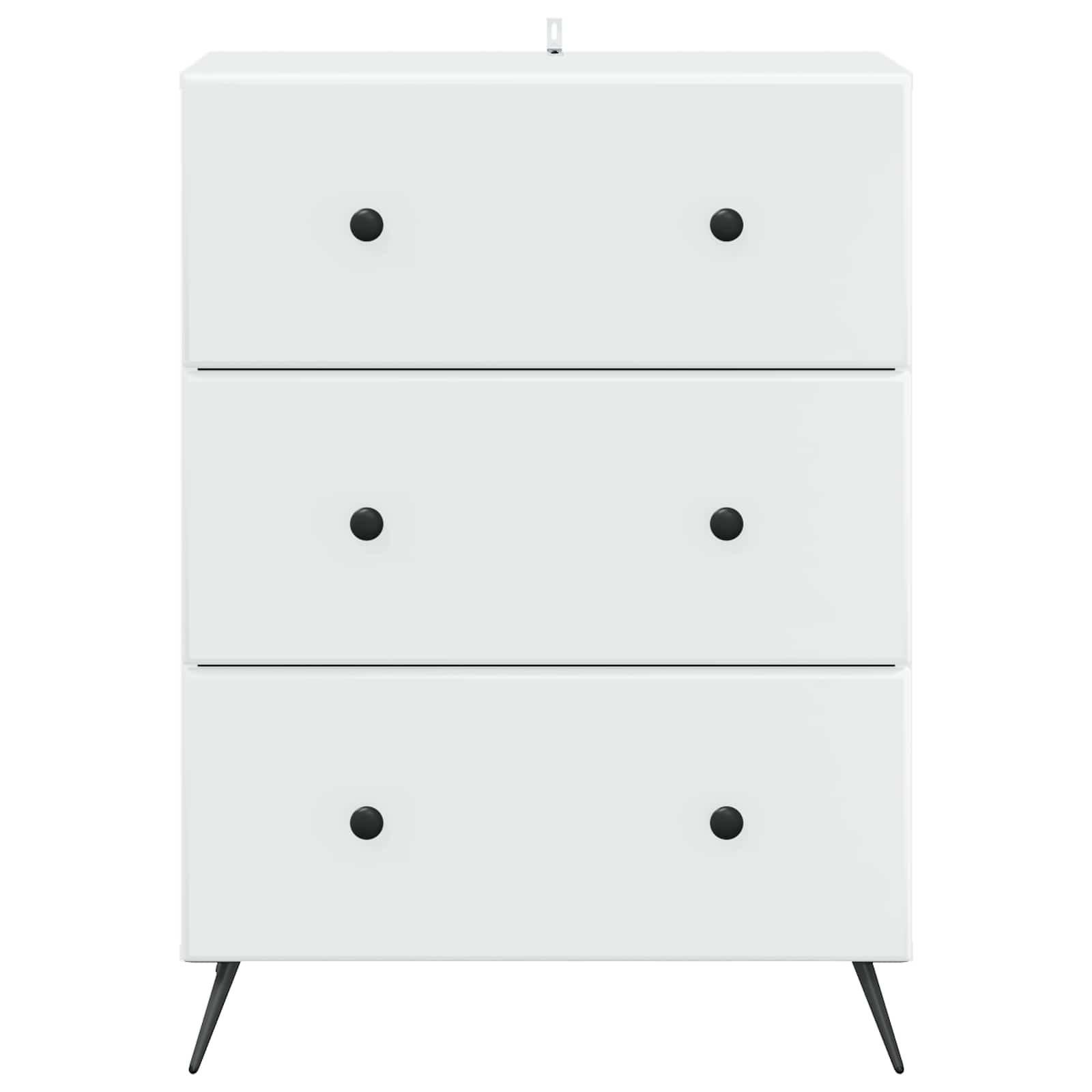 Ormar s ladicama Bijela 66 x 34,5 x 90 cm Konstruirano drvo