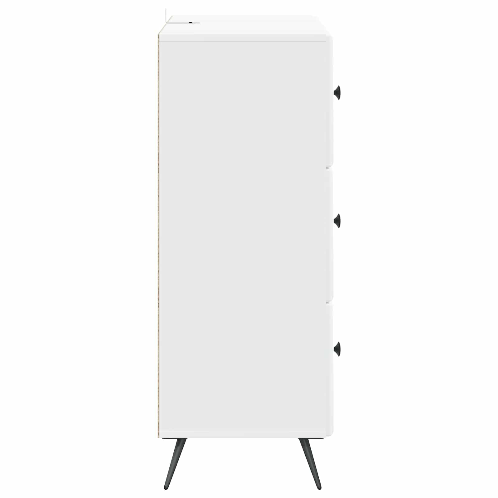 Ormar s ladicama Bijela 66 x 34,5 x 90 cm Konstruirano drvo