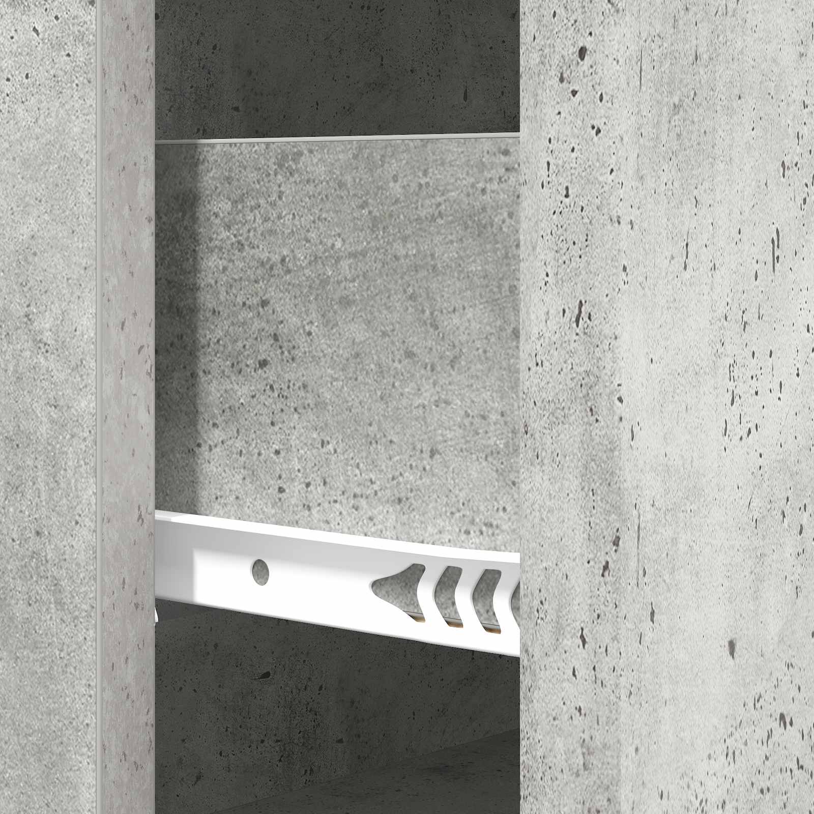 Ormar s ladicama Betonska siva 66 x 34,5 x 90 cm