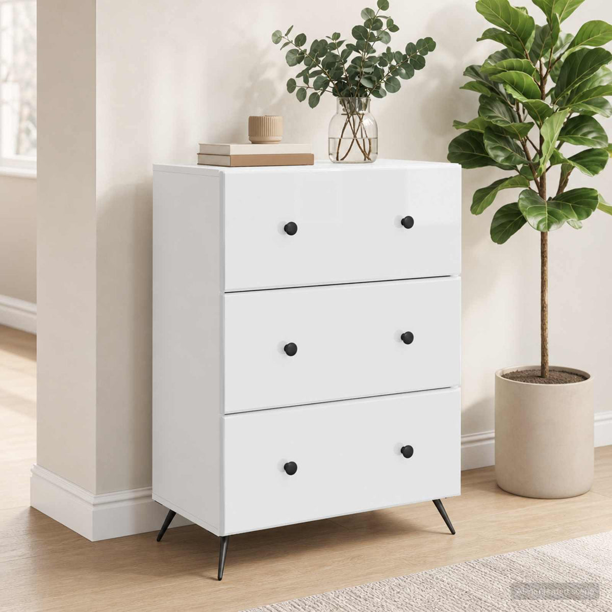 Ormar s ladicama 66 x 34,5 x 90 cm Konstruirano drvo