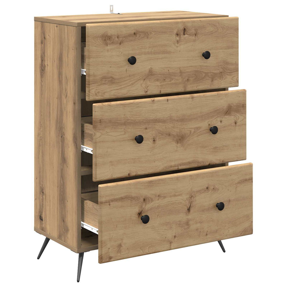 Ormar s ladicama 66 x 34,5 x 90 cm Konstruirano drvo