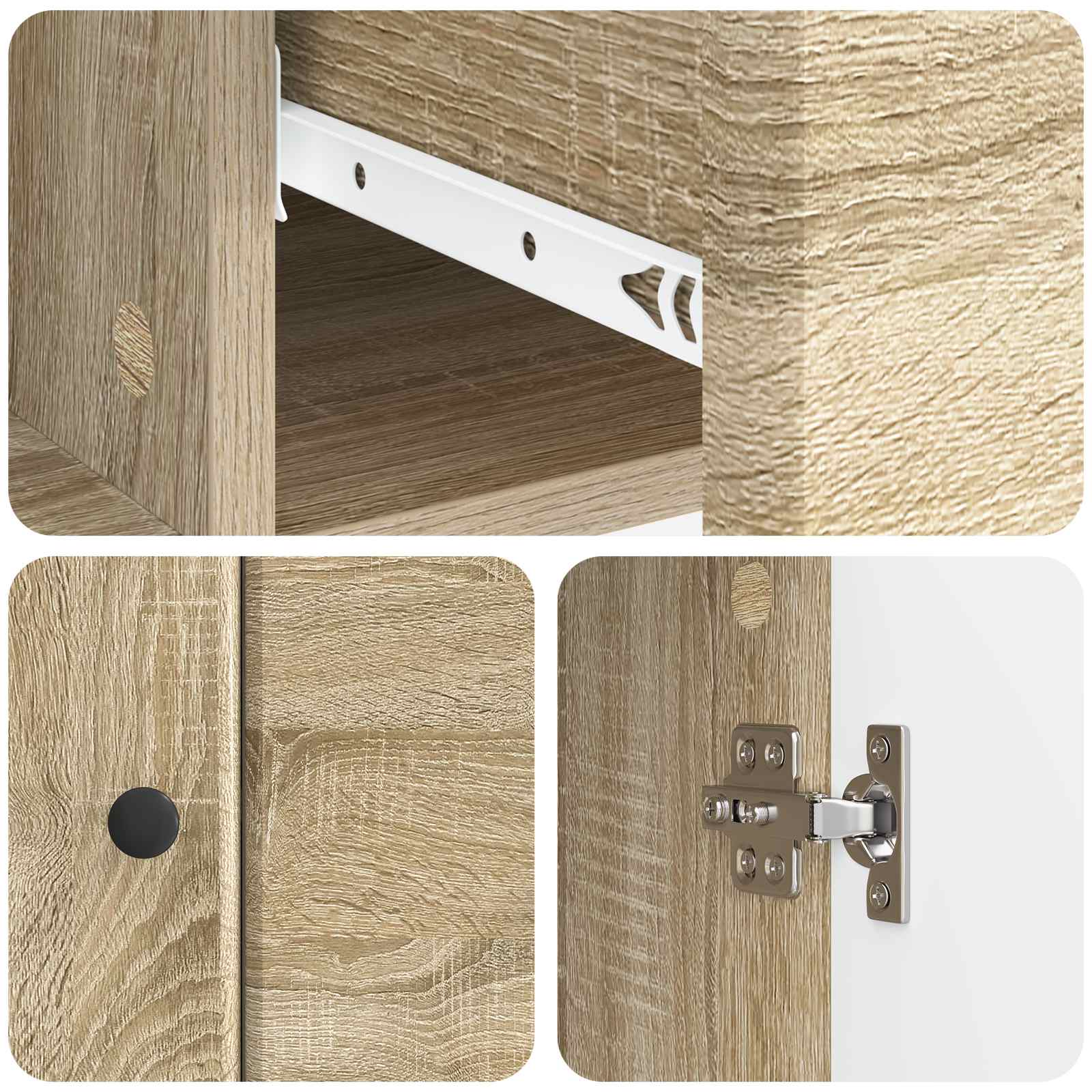Kreveta Hrast sonoma 66 x 34,5 x 90 cm Konstruirano drvo