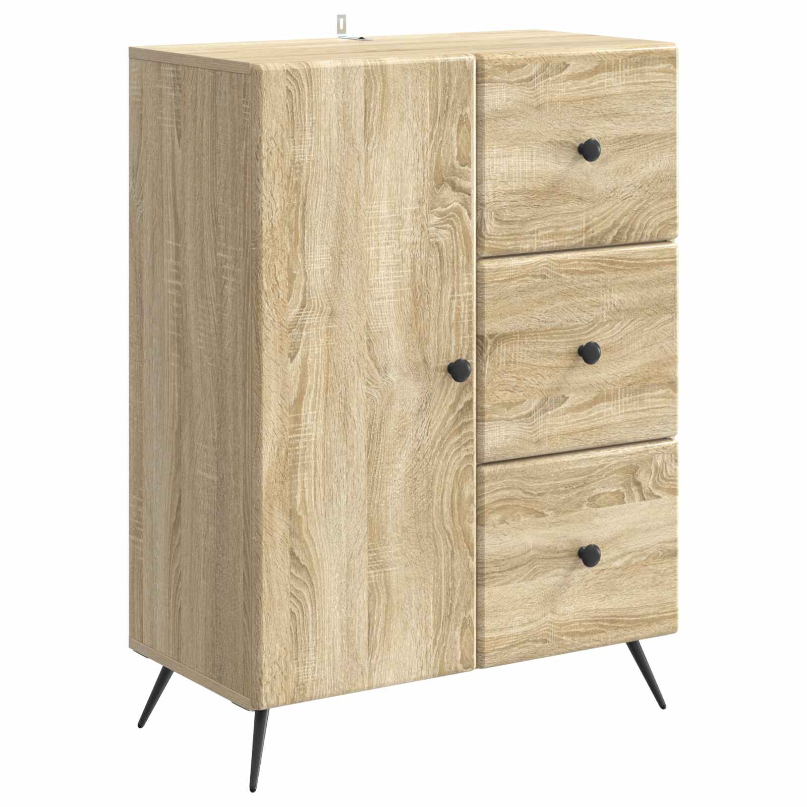 Kreveta Hrast sonoma 66 x 34,5 x 90 cm Konstruirano drvo