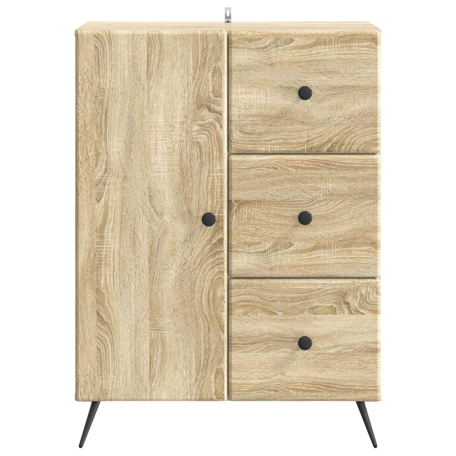 Kreveta Hrast sonoma 66 x 34,5 x 90 cm Konstruirano drvo