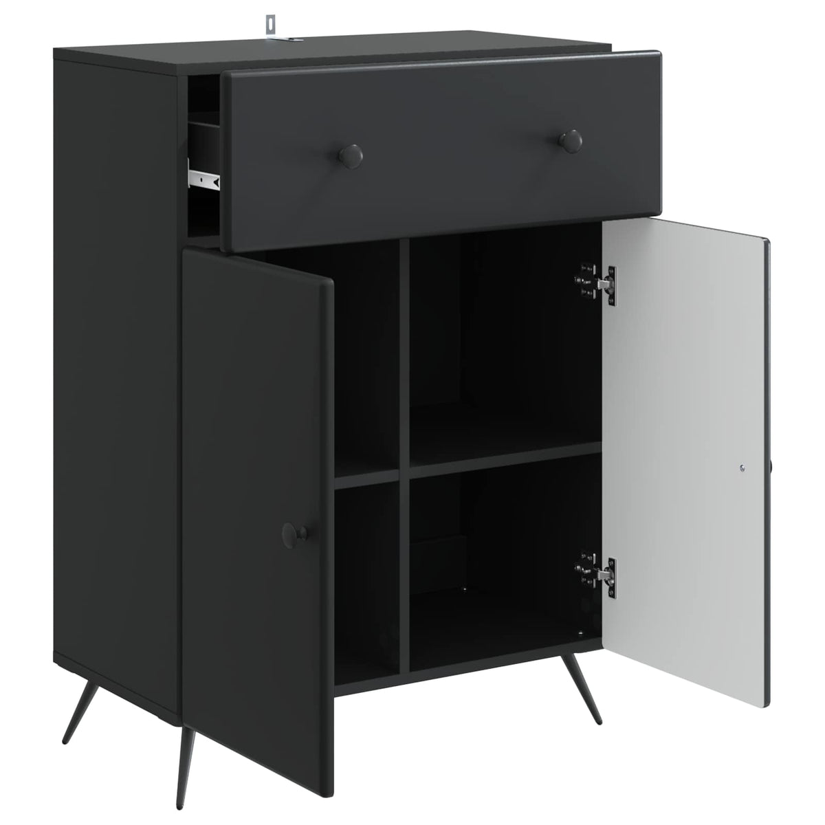 Kreveta Crna 66 x 34,5 x 90 cm Konstruirano drvo
