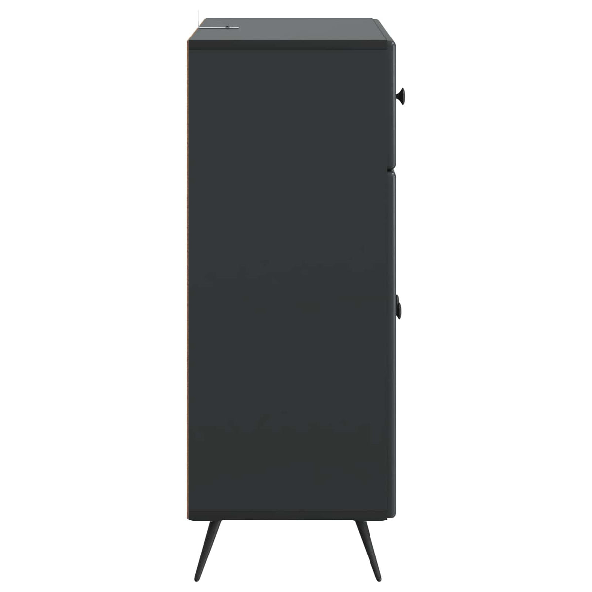 Kreveta Crna 66 x 34,5 x 90 cm Konstruirano drvo