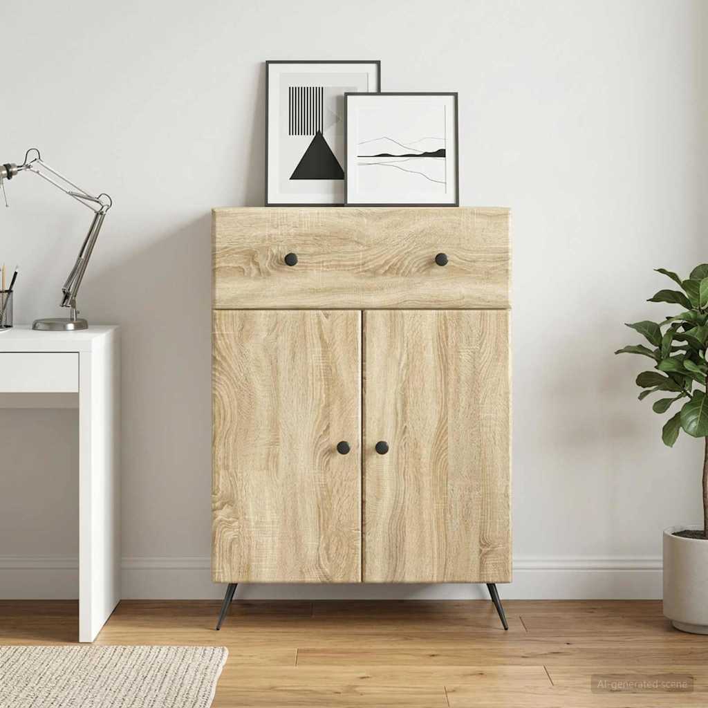 Kreveta Hrast sonoma 66 x 34,5 x 90 cm Konstruirano drvo