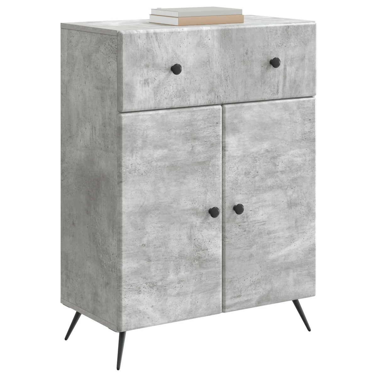 Kreveta Betonska siva 66 x 34,5 x 90 cm Konstruirano drvo