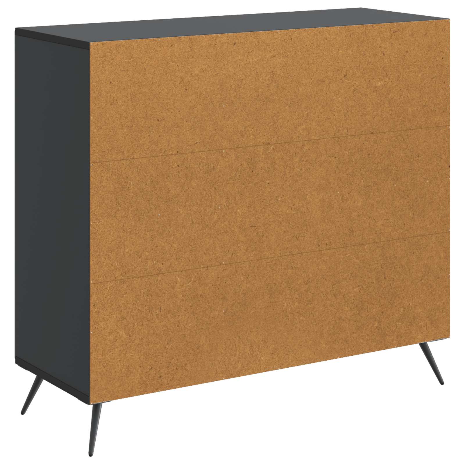 Kreveta Crna 89 x 34,5 x 80 cm Konstruirano drvo
