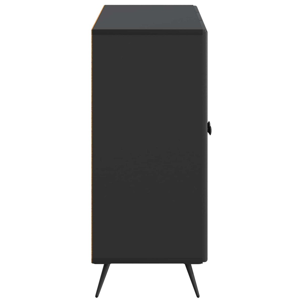 Kreveta Crna 89 x 34,5 x 80 cm Konstruirano drvo