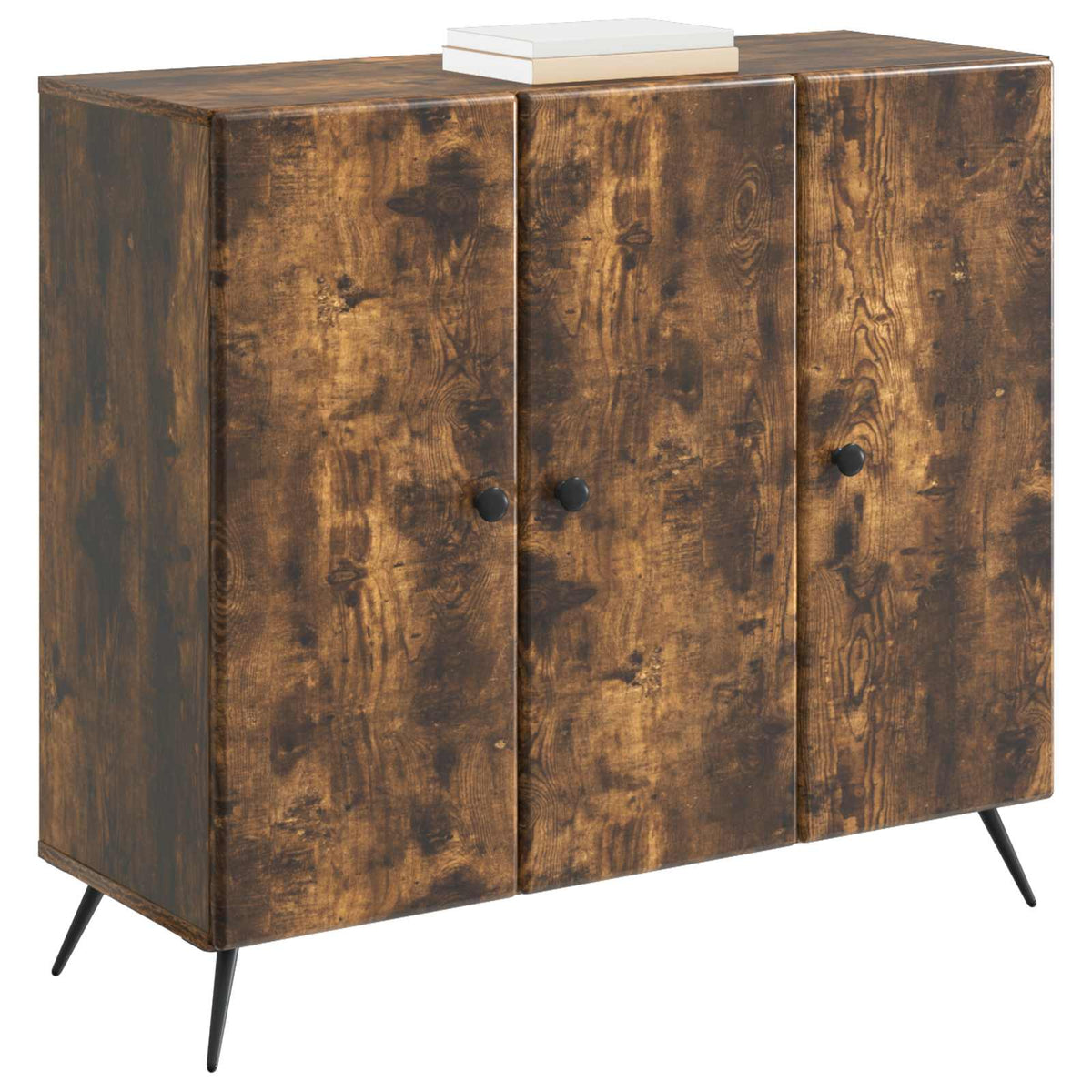 Kreveta Dimljeni hrast 89 x 34,5 x 80 cm Konstruirano drvo