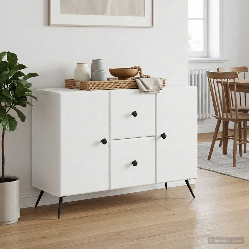 Kreveta Bijela 89 x 34,5 x 60 cm Konstruirano drvo