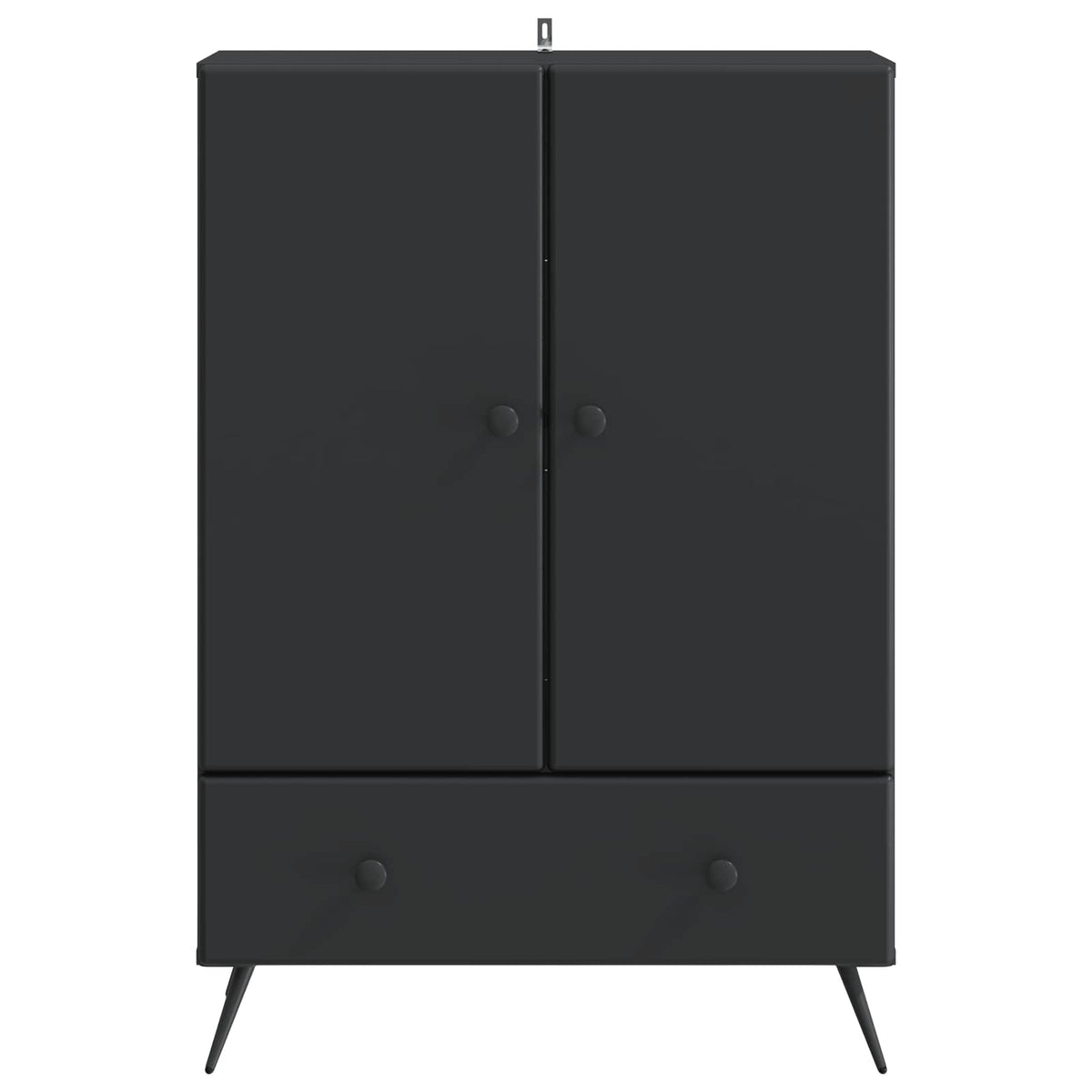 Kreveta s ladicama Crna 66 x 34,5 x 95 cm Konstruirano drvo