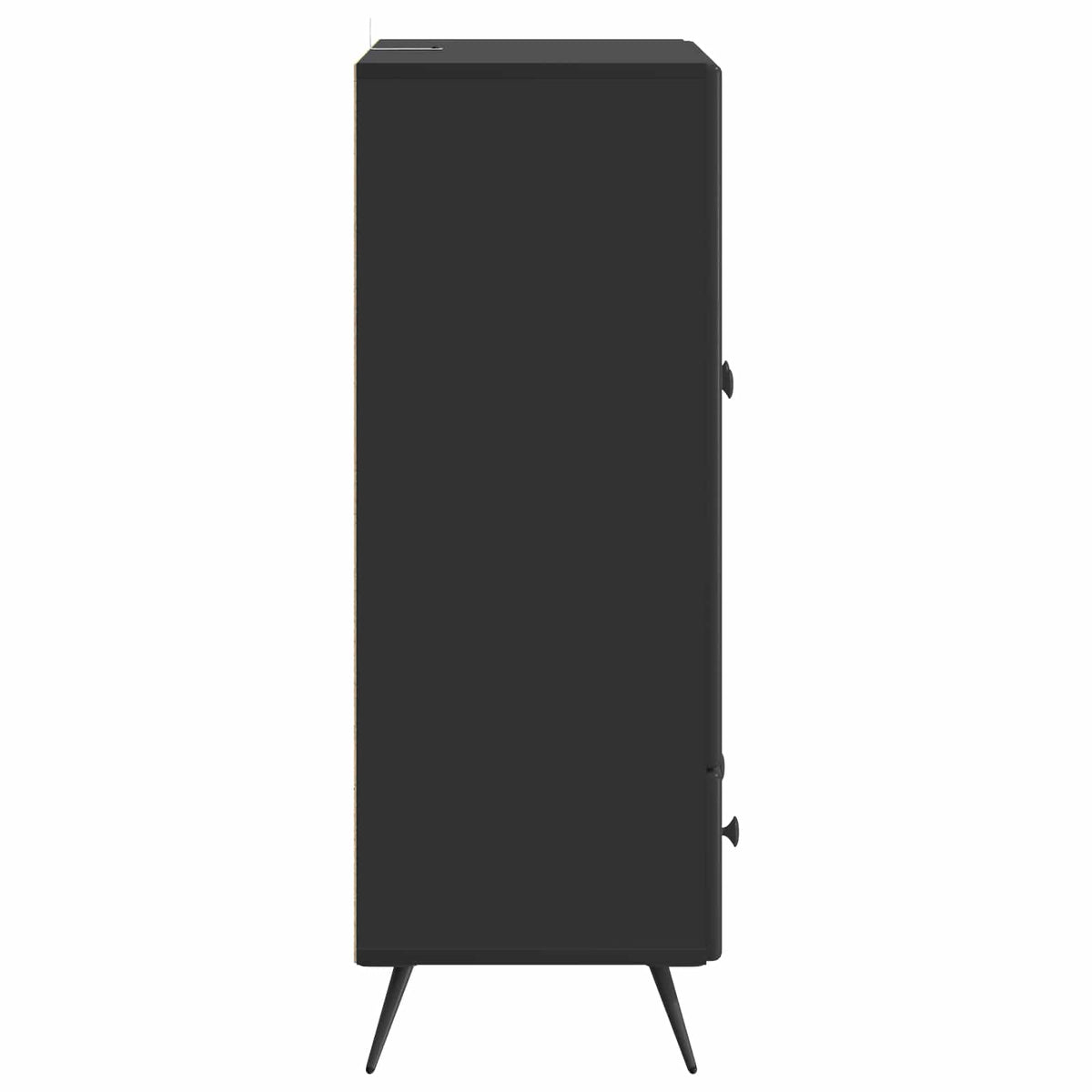 Kreveta s ladicama Crna 66 x 34,5 x 95 cm Konstruirano drvo