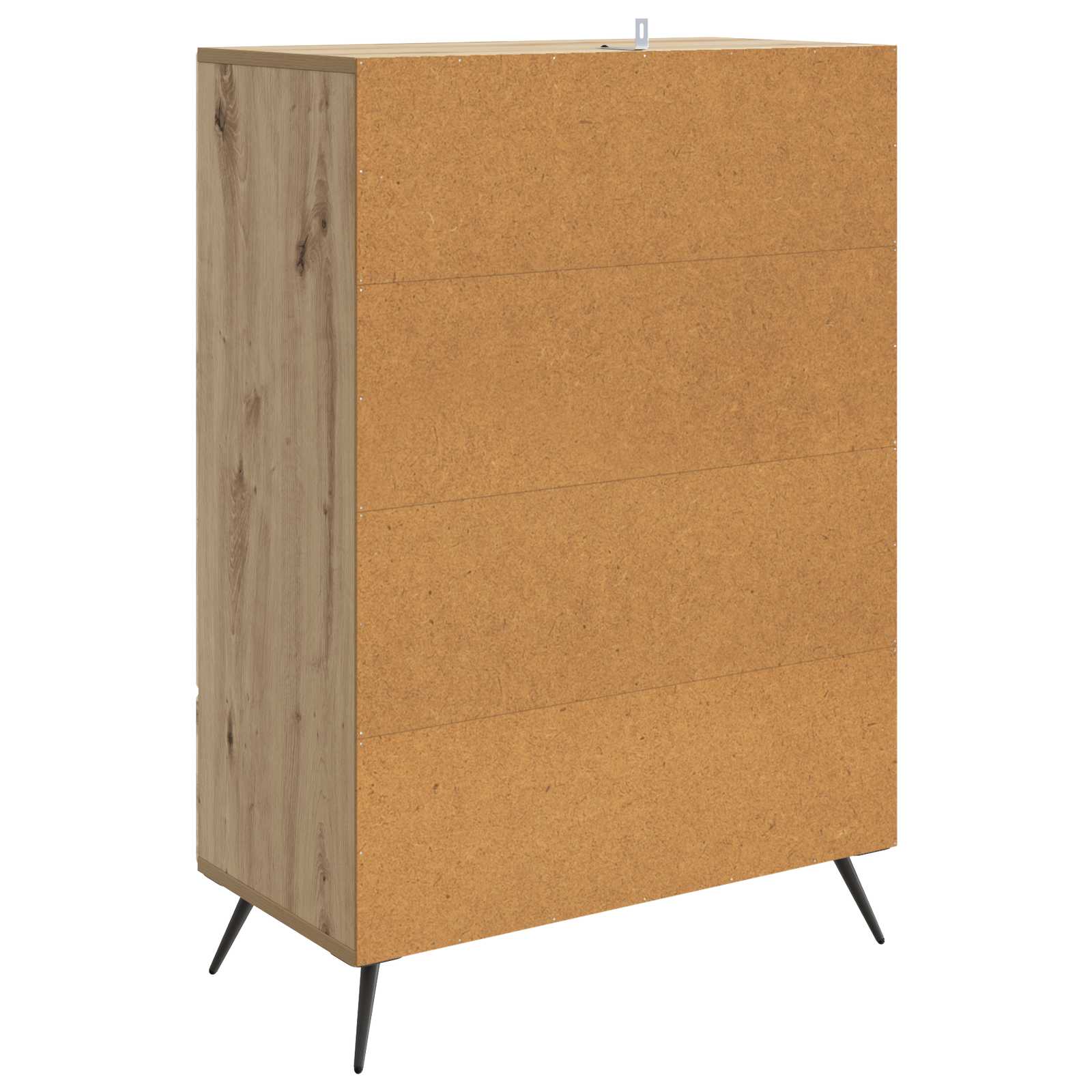 Kreveta Hrast artisan 66 x 34,5 x 95 cm Konstruirano drvo