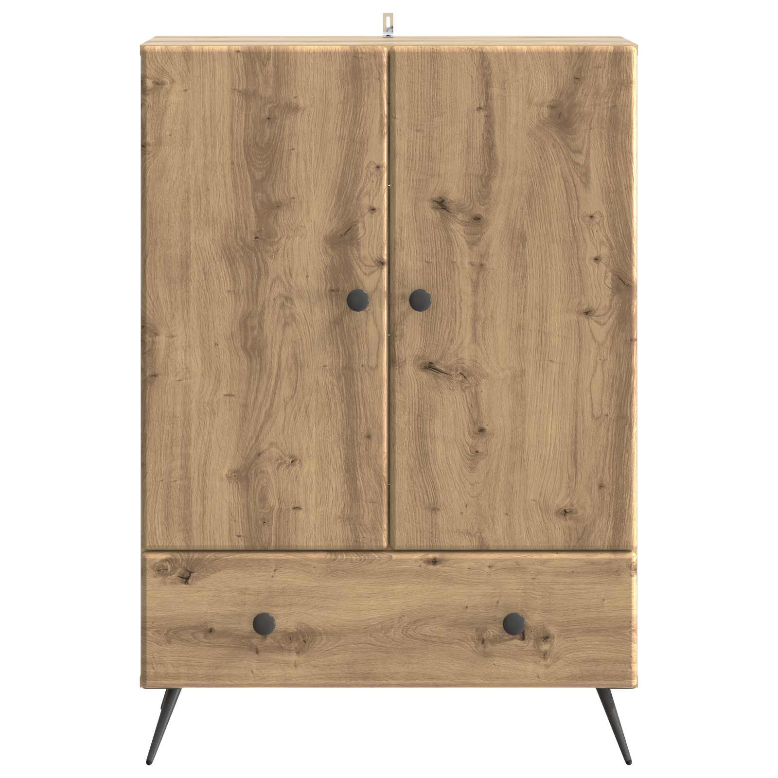 Kreveta Hrast artisan 66 x 34,5 x 95 cm Konstruirano drvo