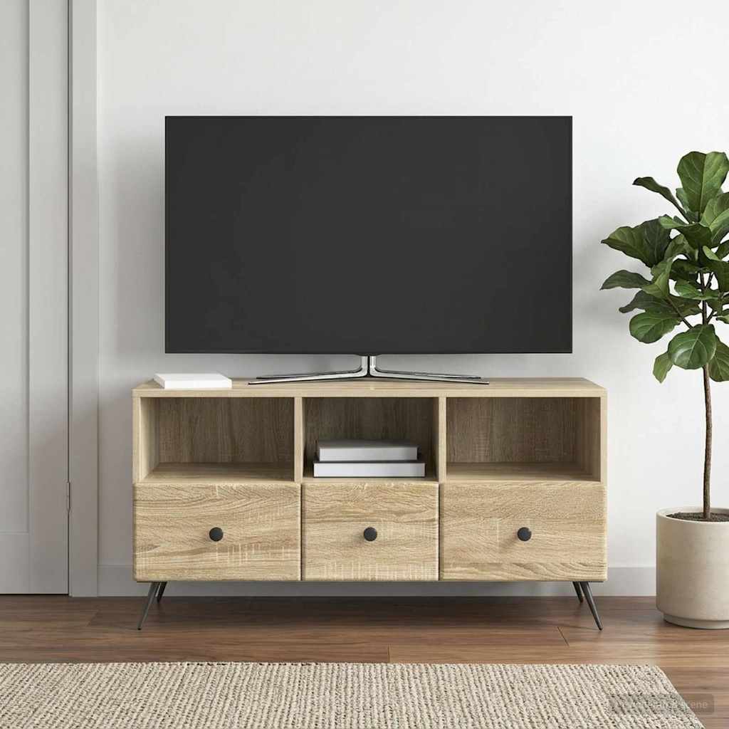 TV ormar Hrast sonoma 102 x 34,5 x 50 cm Konstruirano drvo