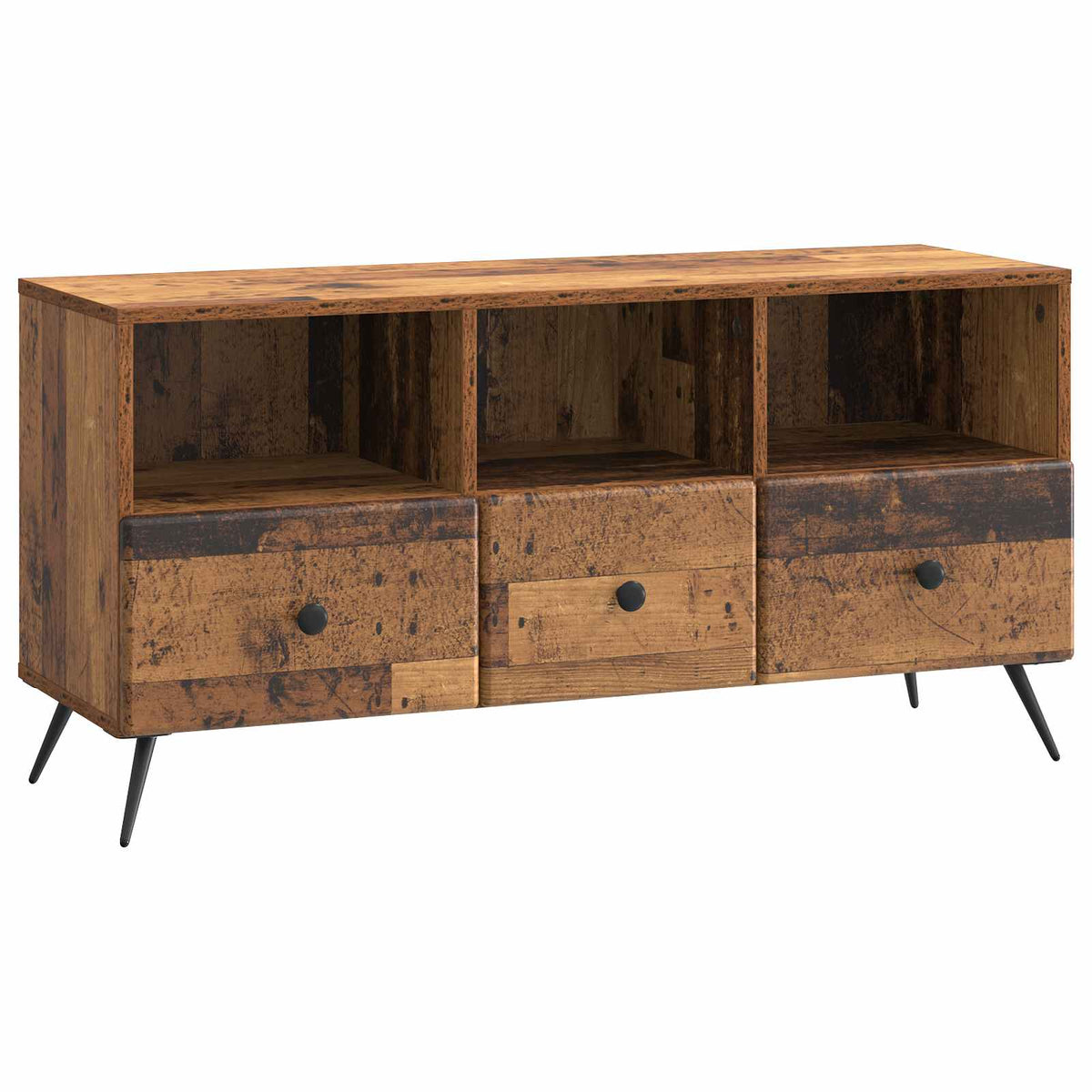 TV ormar Staro drvo 102 x 34,5 x 50 cm Konstruirano drvo