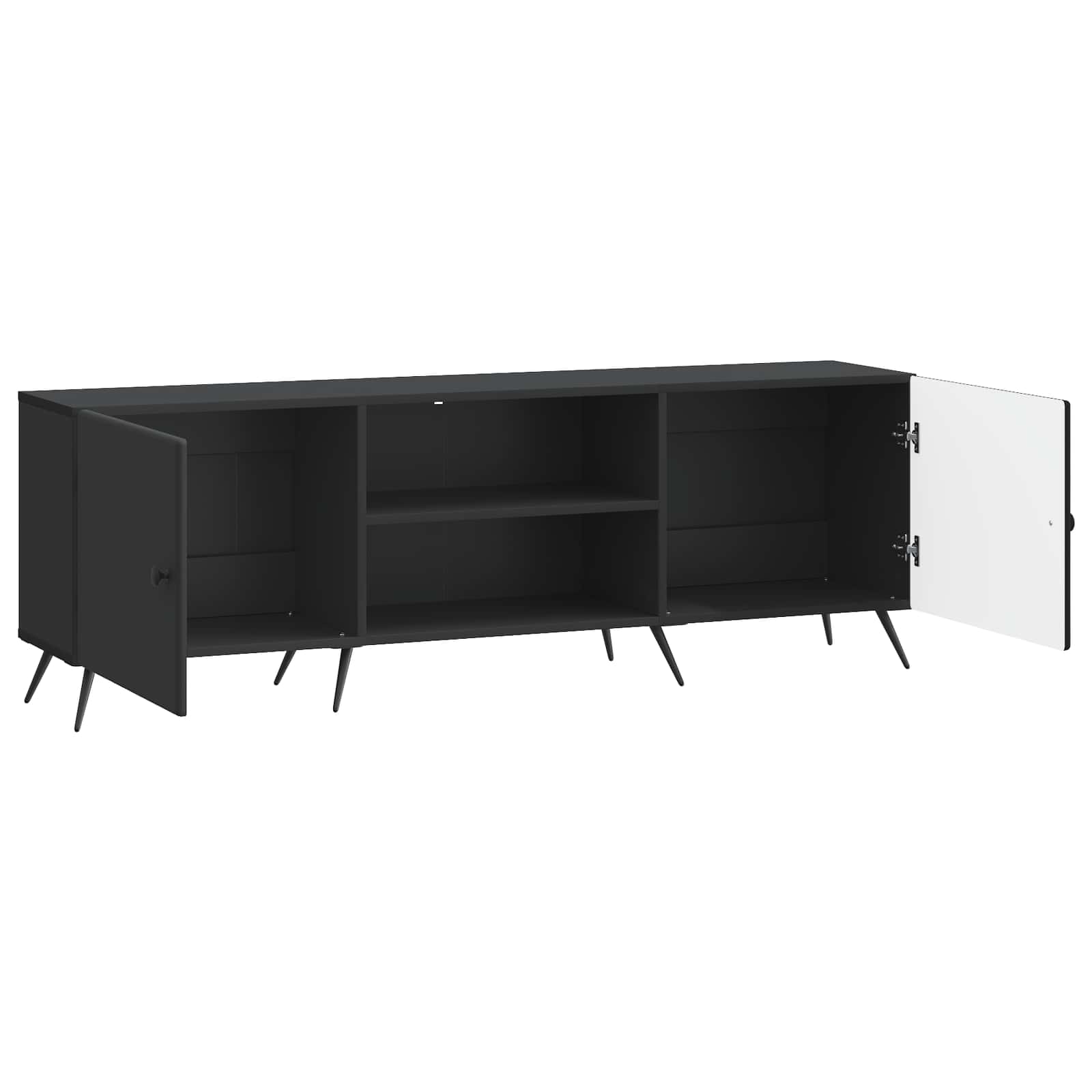 TV ormar Crna 150 x 31 x 50 cm Konstruirano drvo
