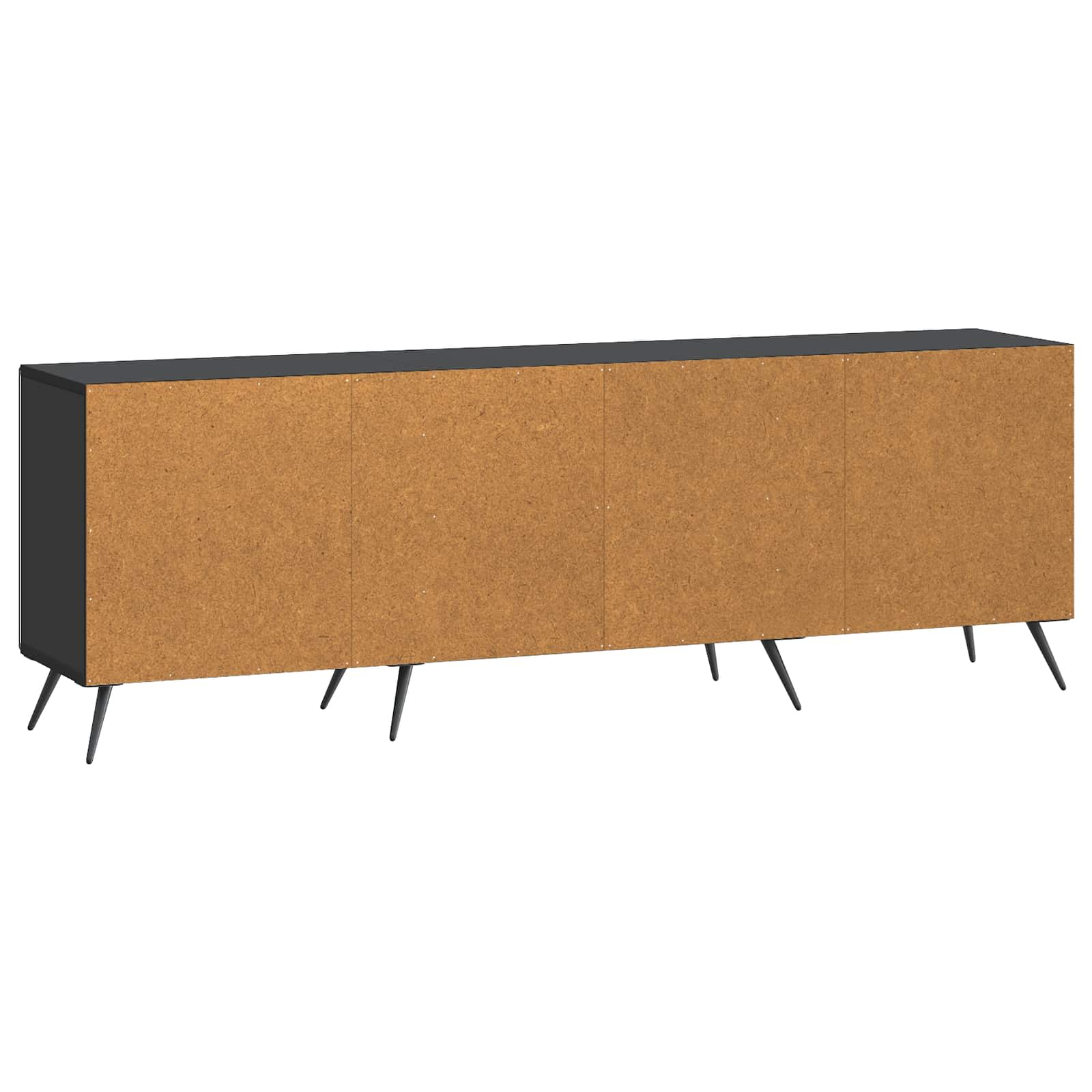 TV ormar Crna 150 x 31 x 50 cm Konstruirano drvo