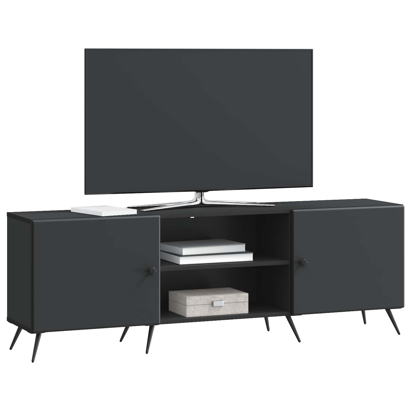TV ormar Crna 150 x 31 x 50 cm Konstruirano drvo