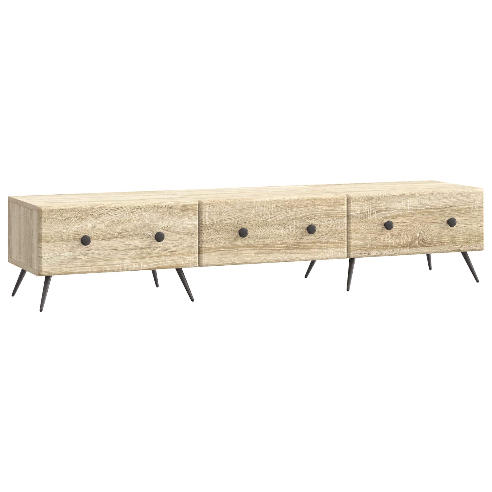TV ormar Hrast sonoma 147 x 34,5 x 30 cm Konstruirano drvo