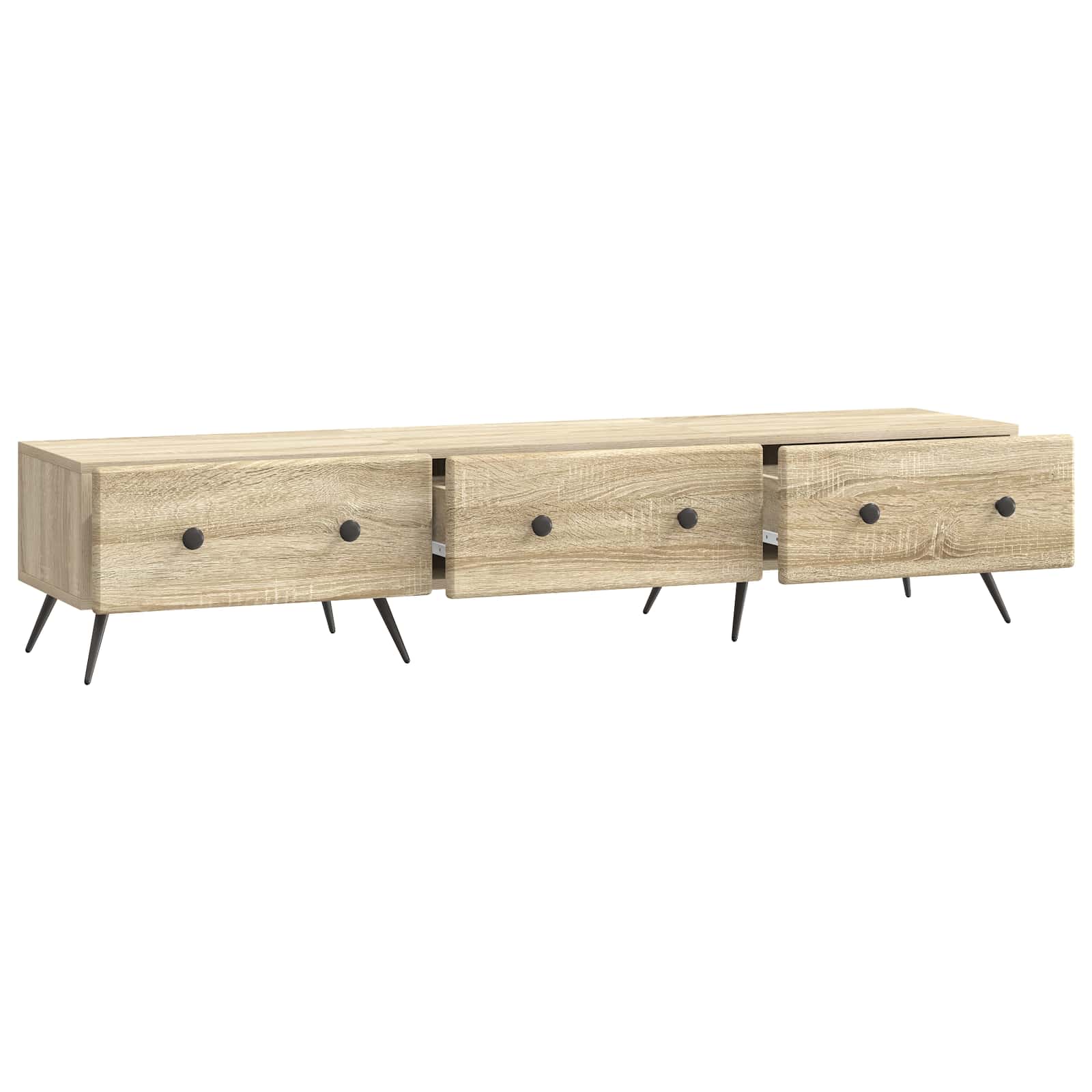 TV ormar Hrast sonoma 147 x 34,5 x 30 cm Konstruirano drvo