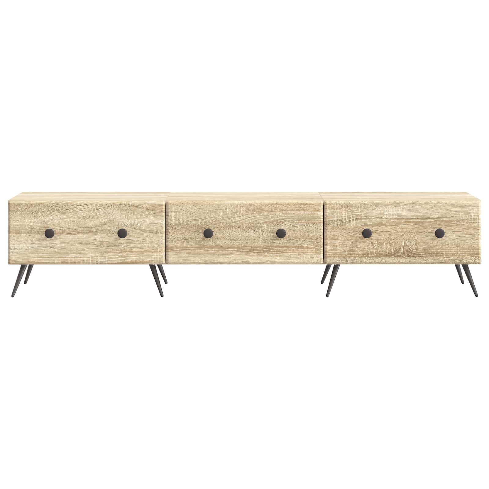 TV ormar Hrast sonoma 147 x 34,5 x 30 cm Konstruirano drvo