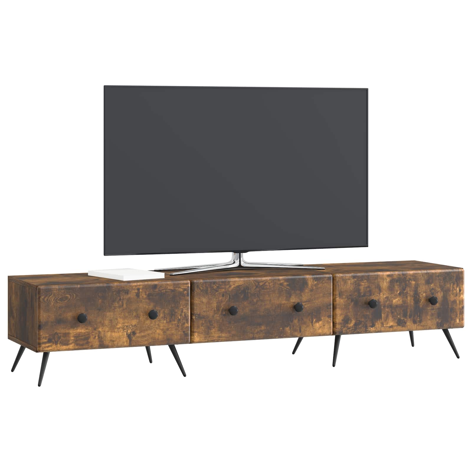 TV ormar Dimljeni hrast 147 x 34,5 x 30 cm Konstruirano drvo