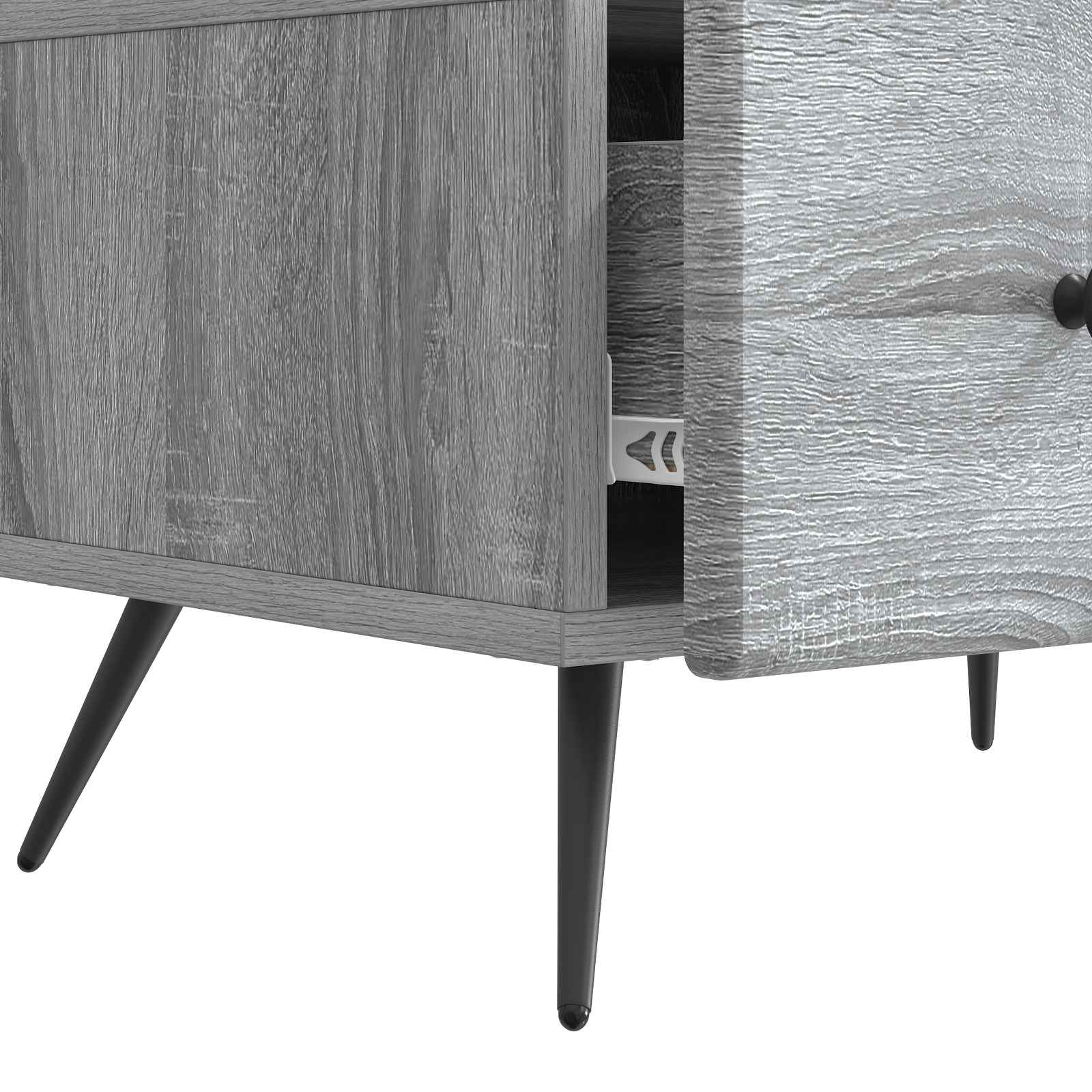 TV ormar Siva sonoma 147 x 34,5 x 30 cm Konstruirano drvo