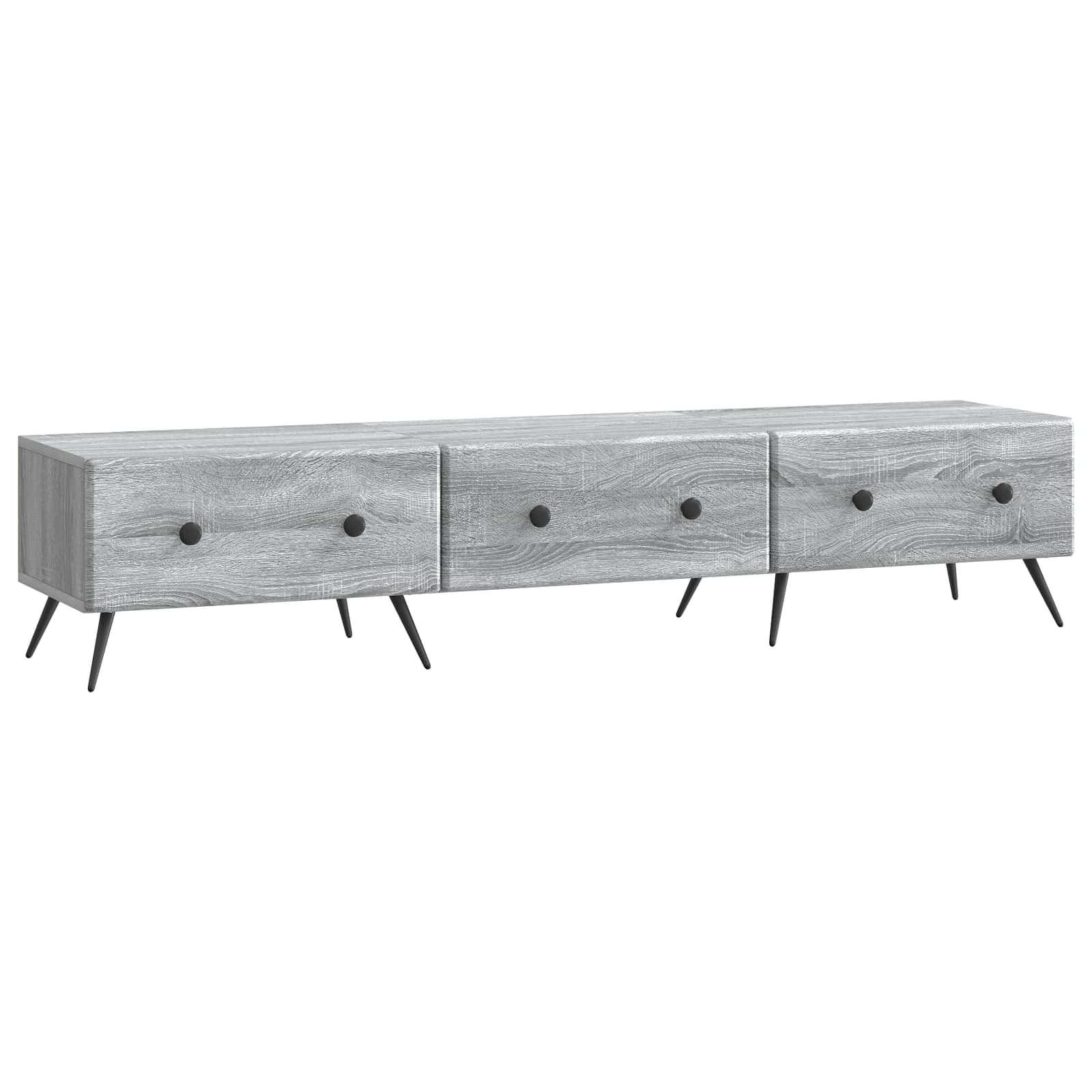 TV ormar Siva sonoma 147 x 34,5 x 30 cm Konstruirano drvo