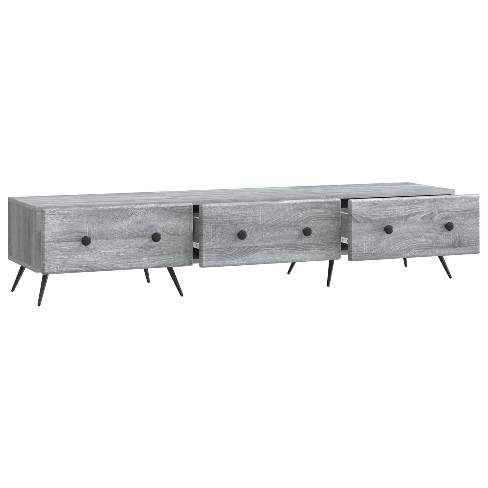 TV ormar Siva sonoma 147 x 34,5 x 30 cm Konstruirano drvo