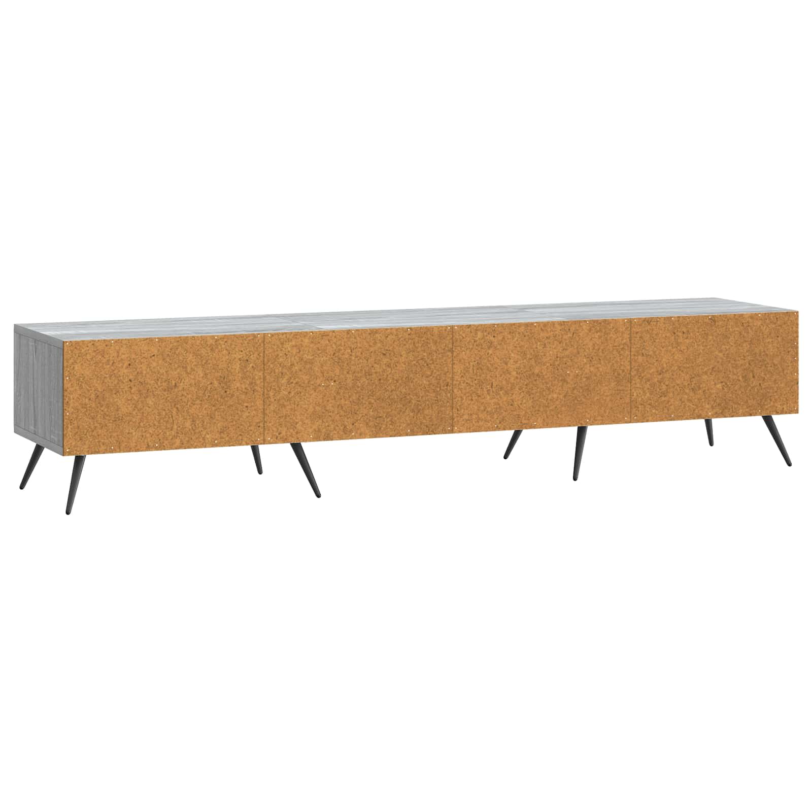 TV ormar Siva sonoma 147 x 34,5 x 30 cm Konstruirano drvo