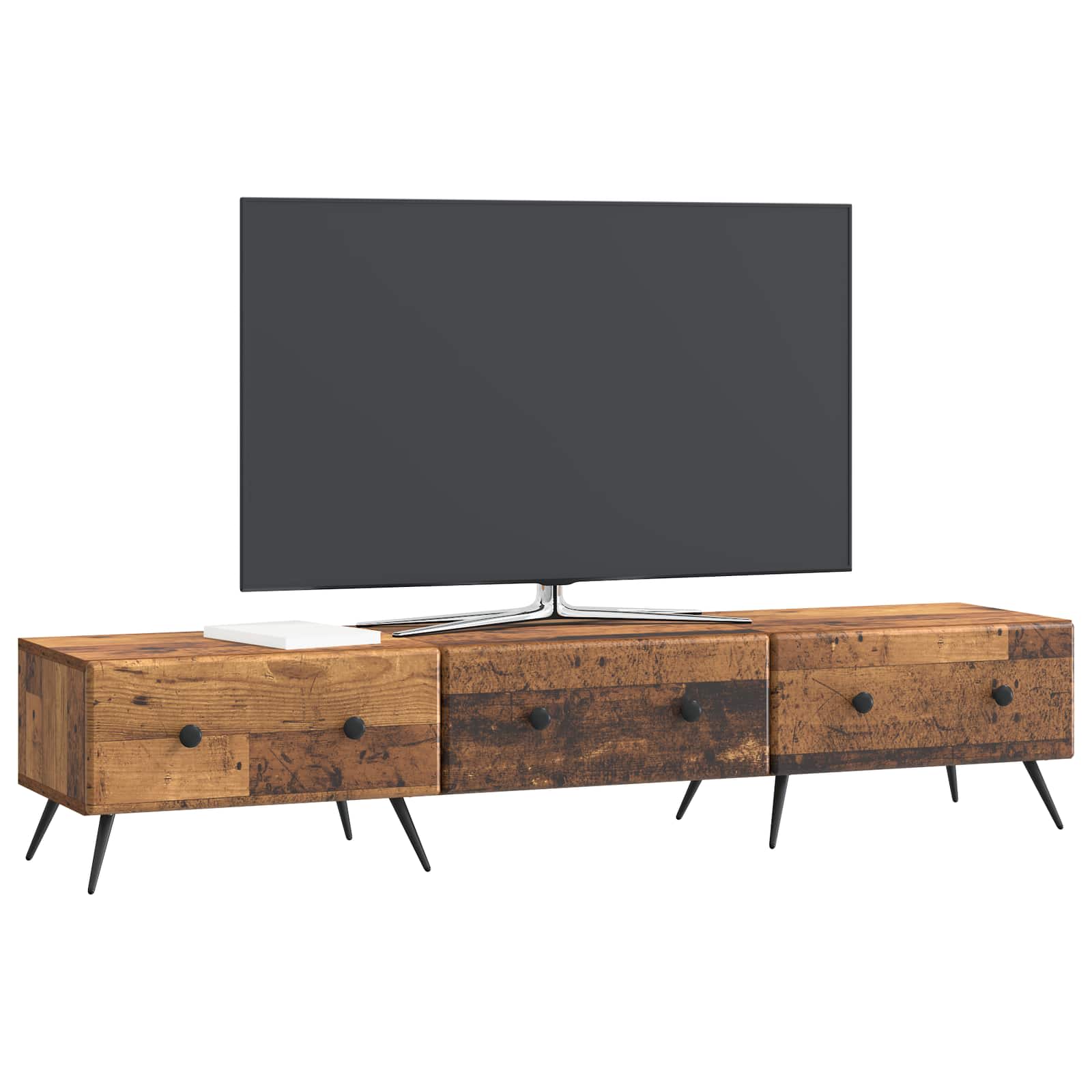 TV ormar Staro drvo 147 x 34,5 x 30 cm Konstruirano drvo