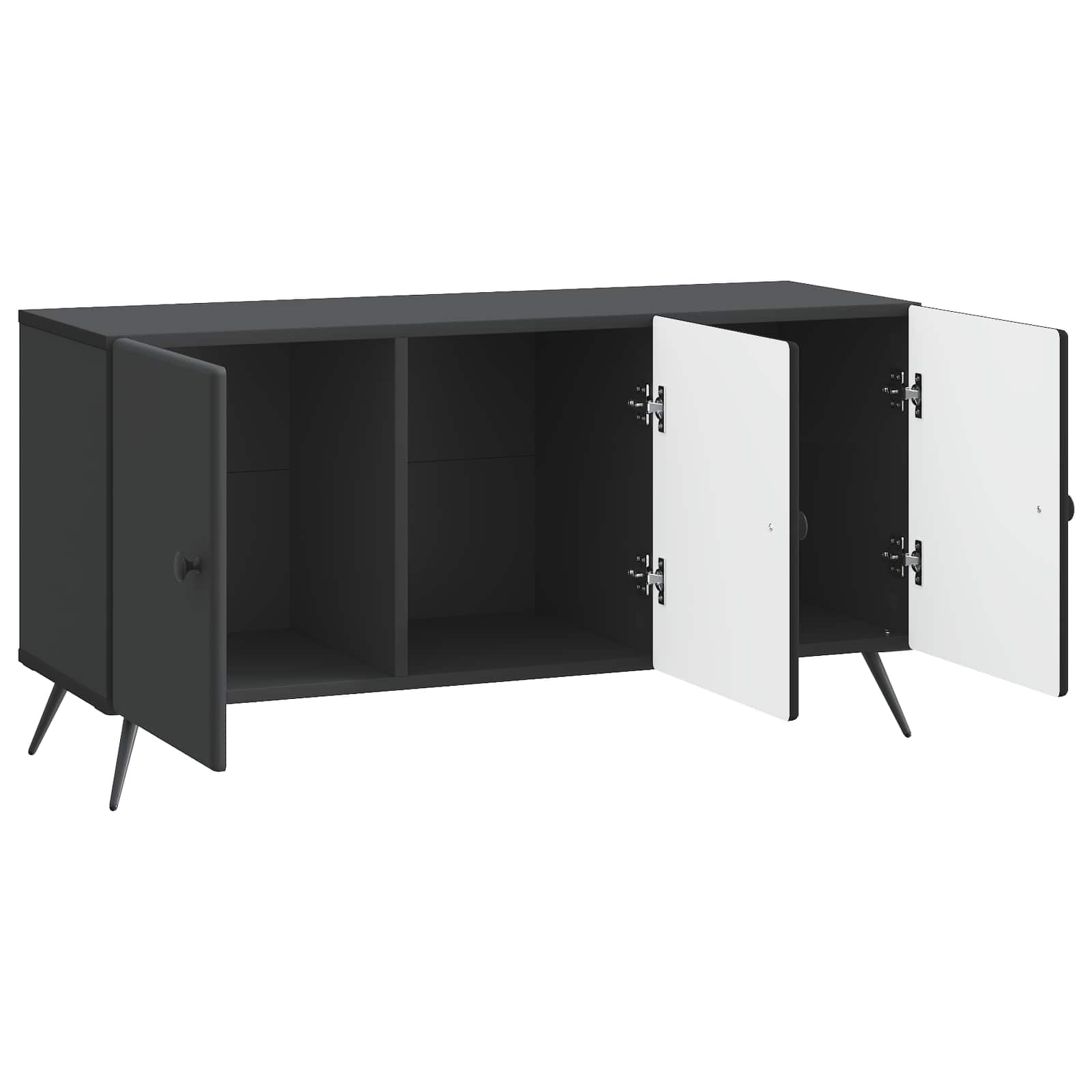 TV ormar Crna 99 x 34,5 x 50 cm Konstruirano drvo