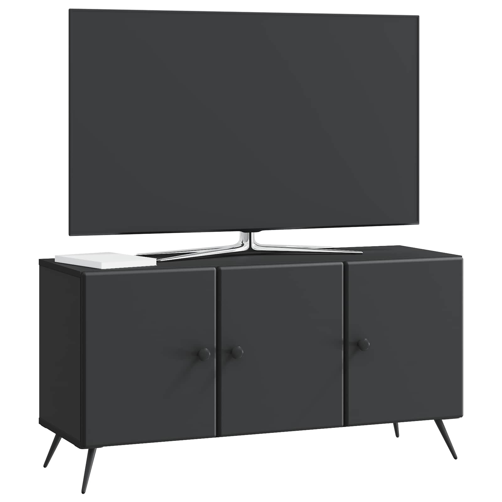 TV ormar Crna 99 x 34,5 x 50 cm Konstruirano drvo