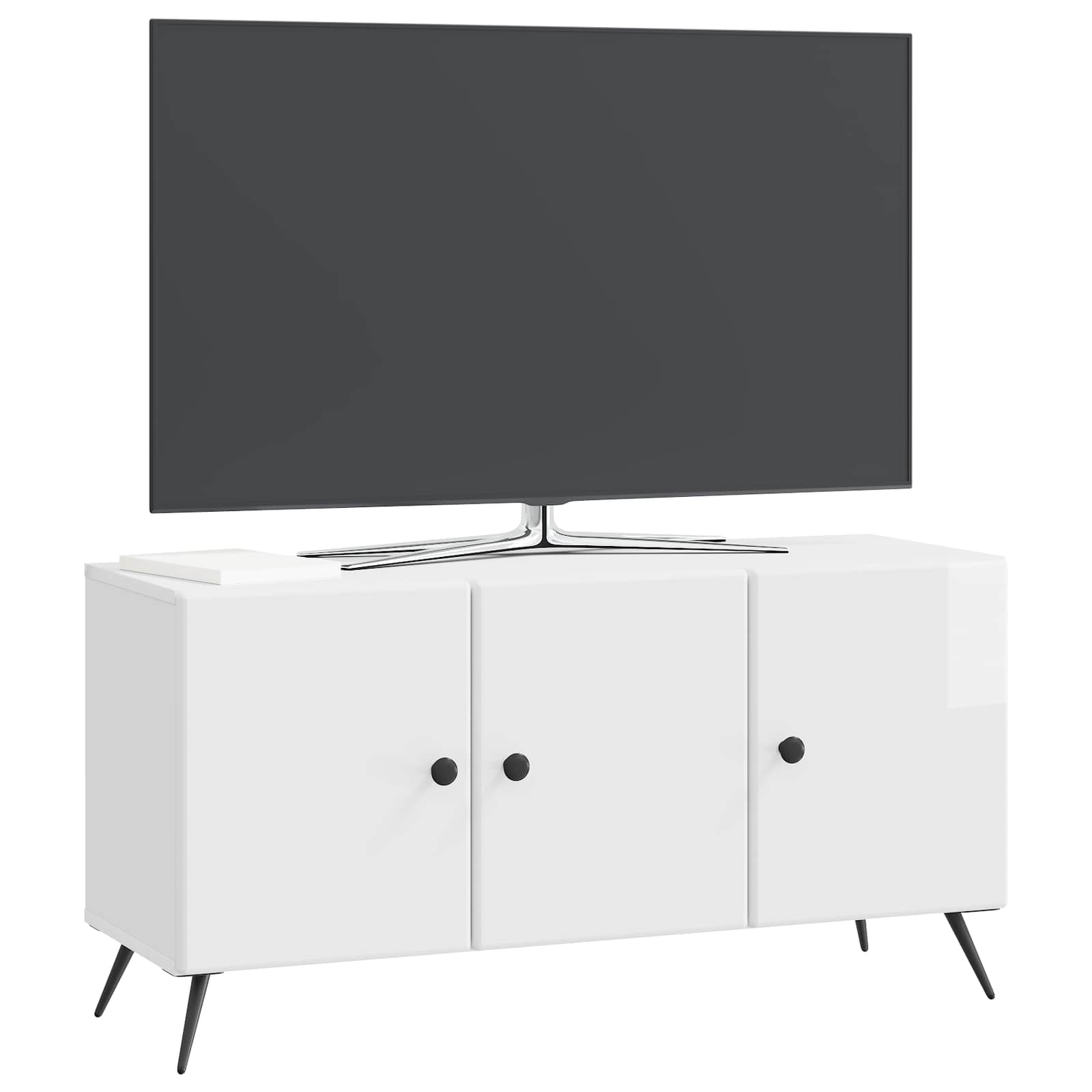 TV ormar Bijela visokog sjaja 99 x 34,5 x 50 cm