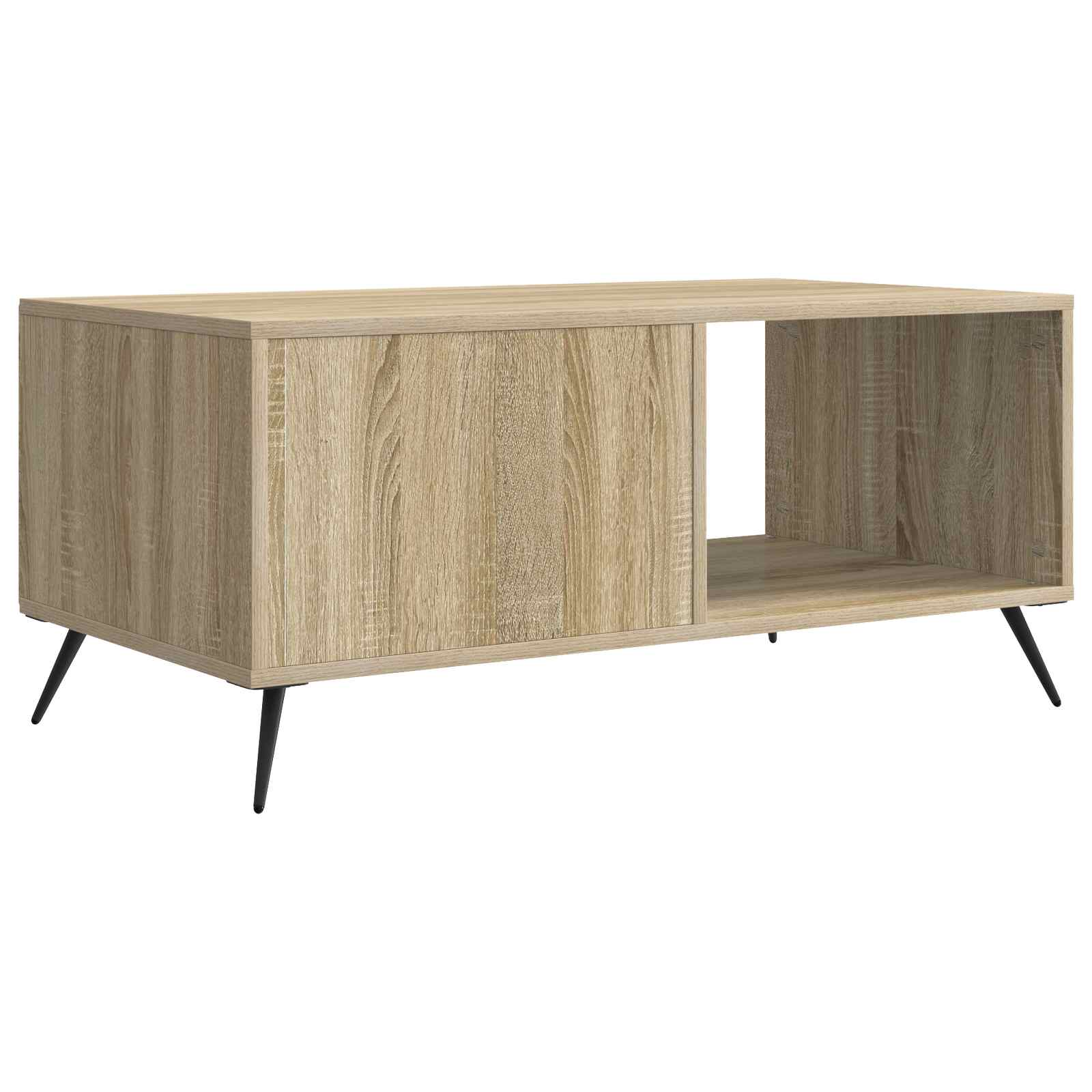 Kava Stol Hrast sonoma 90 x 50 x 40 cm Konstruirano drvo