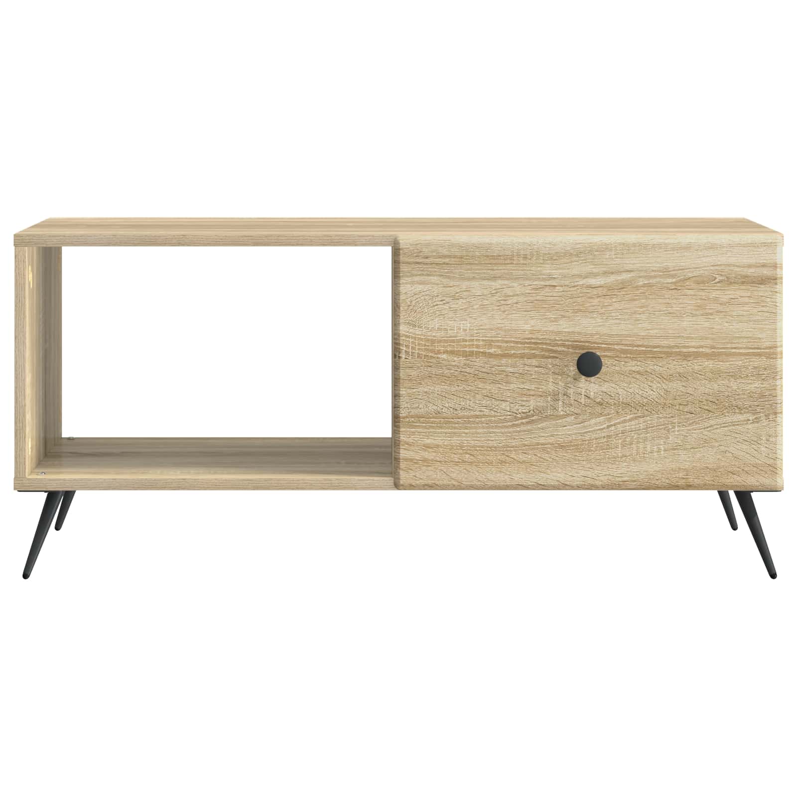 Kava Stol Hrast sonoma 90 x 50 x 40 cm Konstruirano drvo