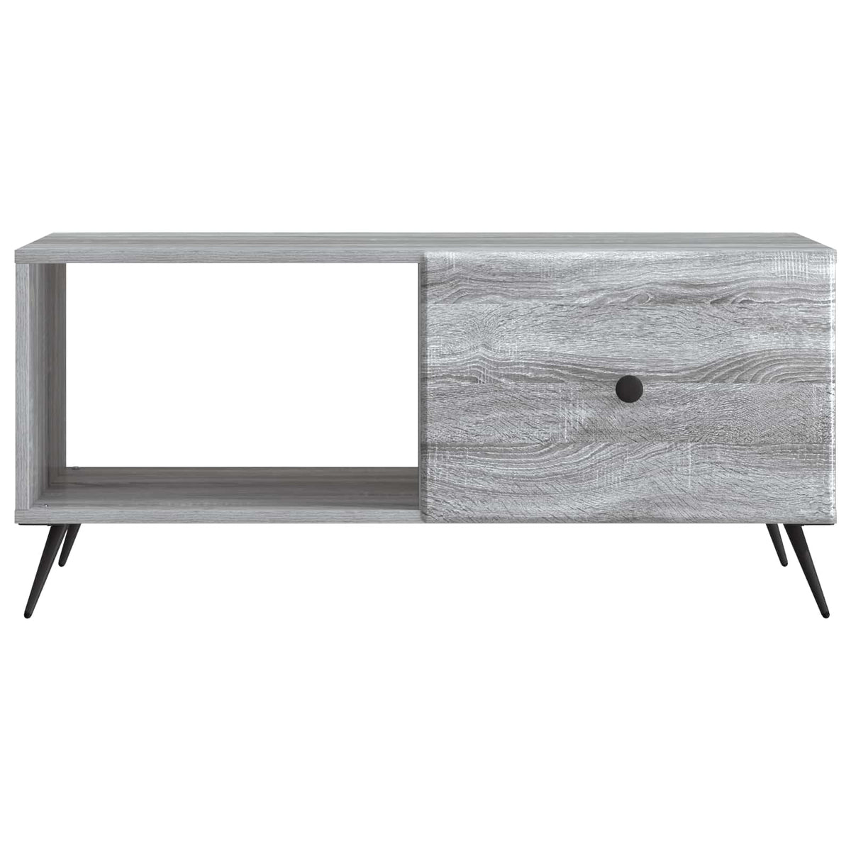 Kava Stol Siva sonoma 90 x 50 x 40 cm Konstruirano drvo