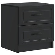 Noćni ormar Crna 43 x 34,5 x 44,5 cm Konstruirano drvo