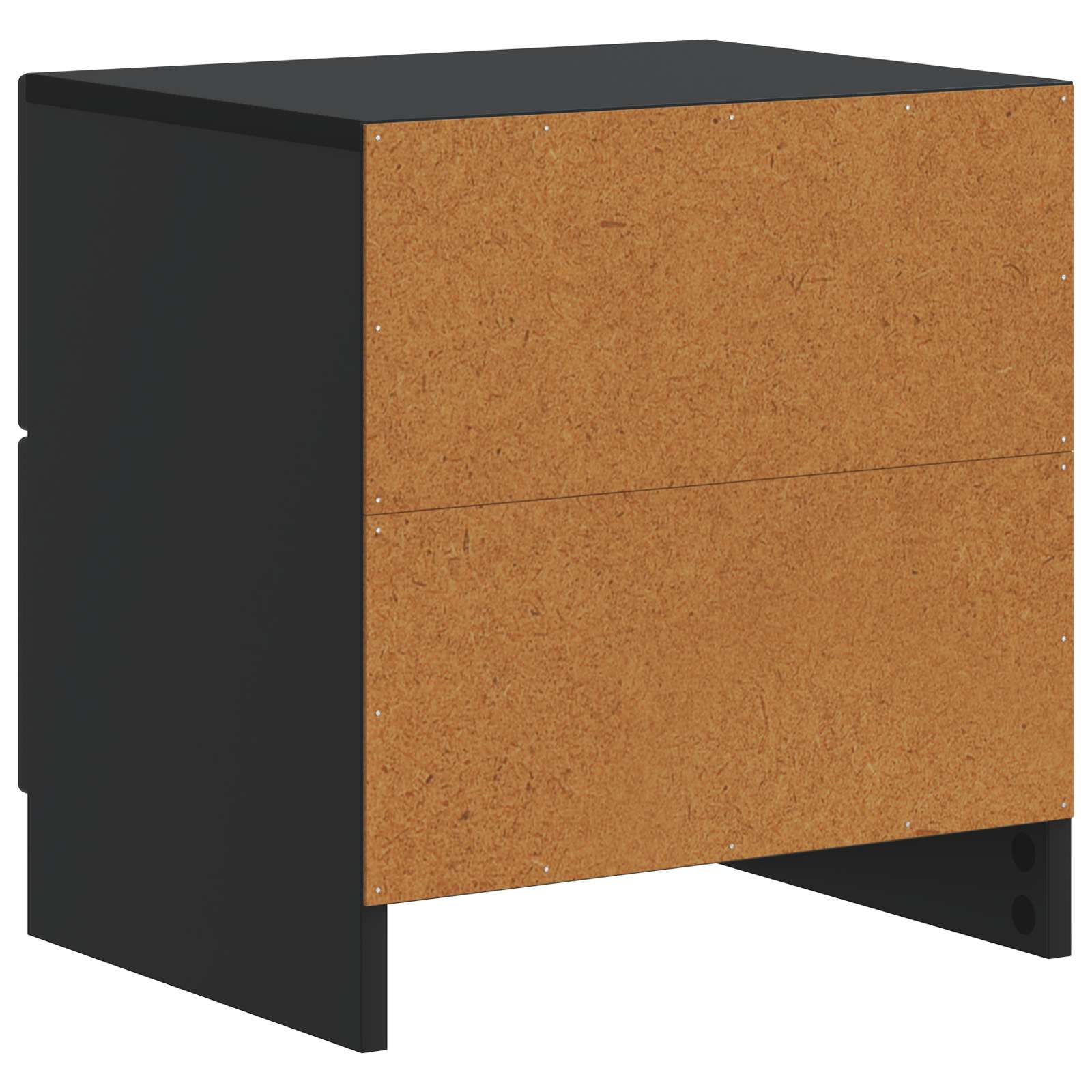 Noćni ormar Crna 43 x 34,5 x 44,5 cm Konstruirano drvo